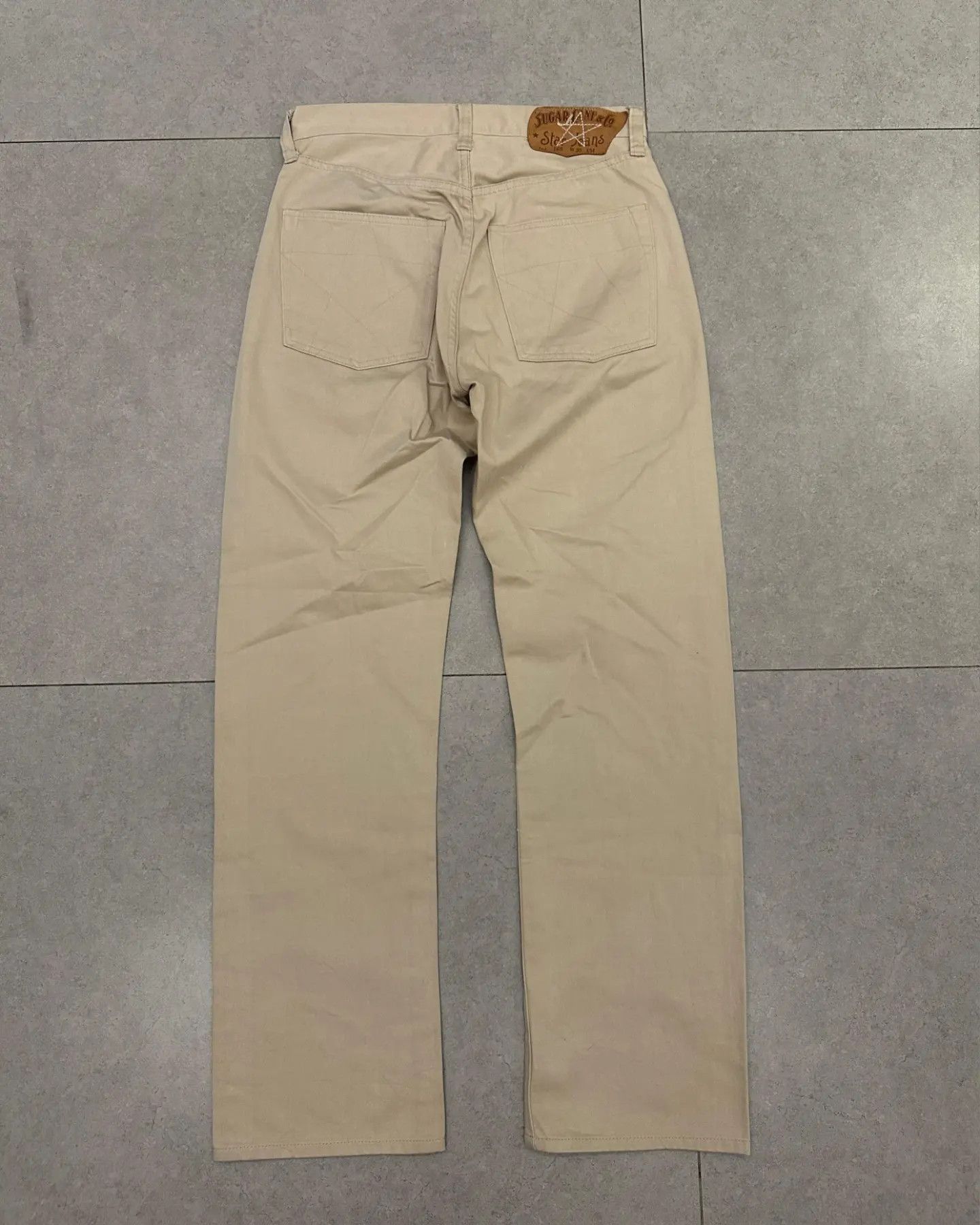 image of Mr Freedom x Sugar Cane Co Sugar Cane & Co Star Jeans Lot 168 Pants in Khaki, Men's (Size 30)