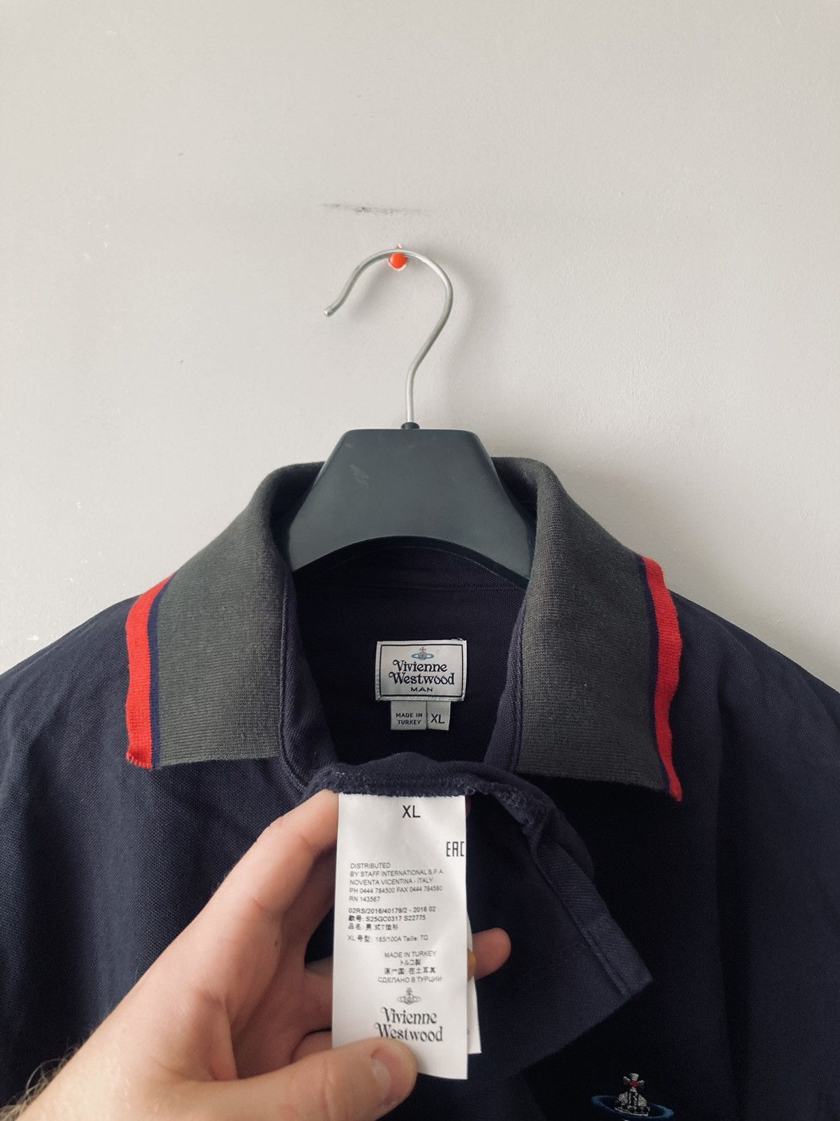 Vintage × Vivienne Westwood Vivienne Westwood polo tee t-shirt XL y2k luxury drip Size US XL / EU 56 / 4 - 6 Thumbnail