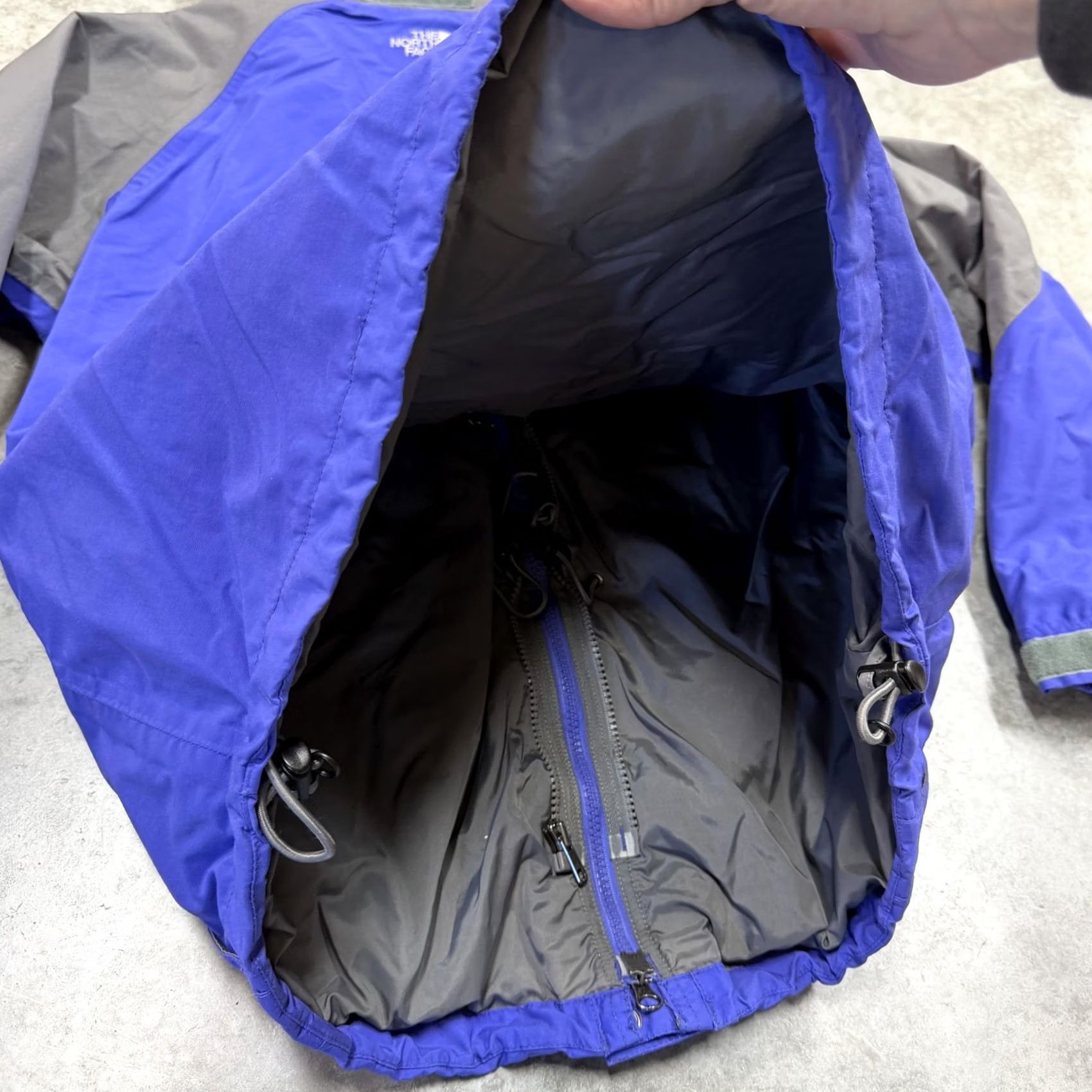 The North Face The North Face Jacket Womens L Blue HyVent Hooded 3-in-1 Full Zip Size L / US 10 / IT 46 - 5 Thumbnail