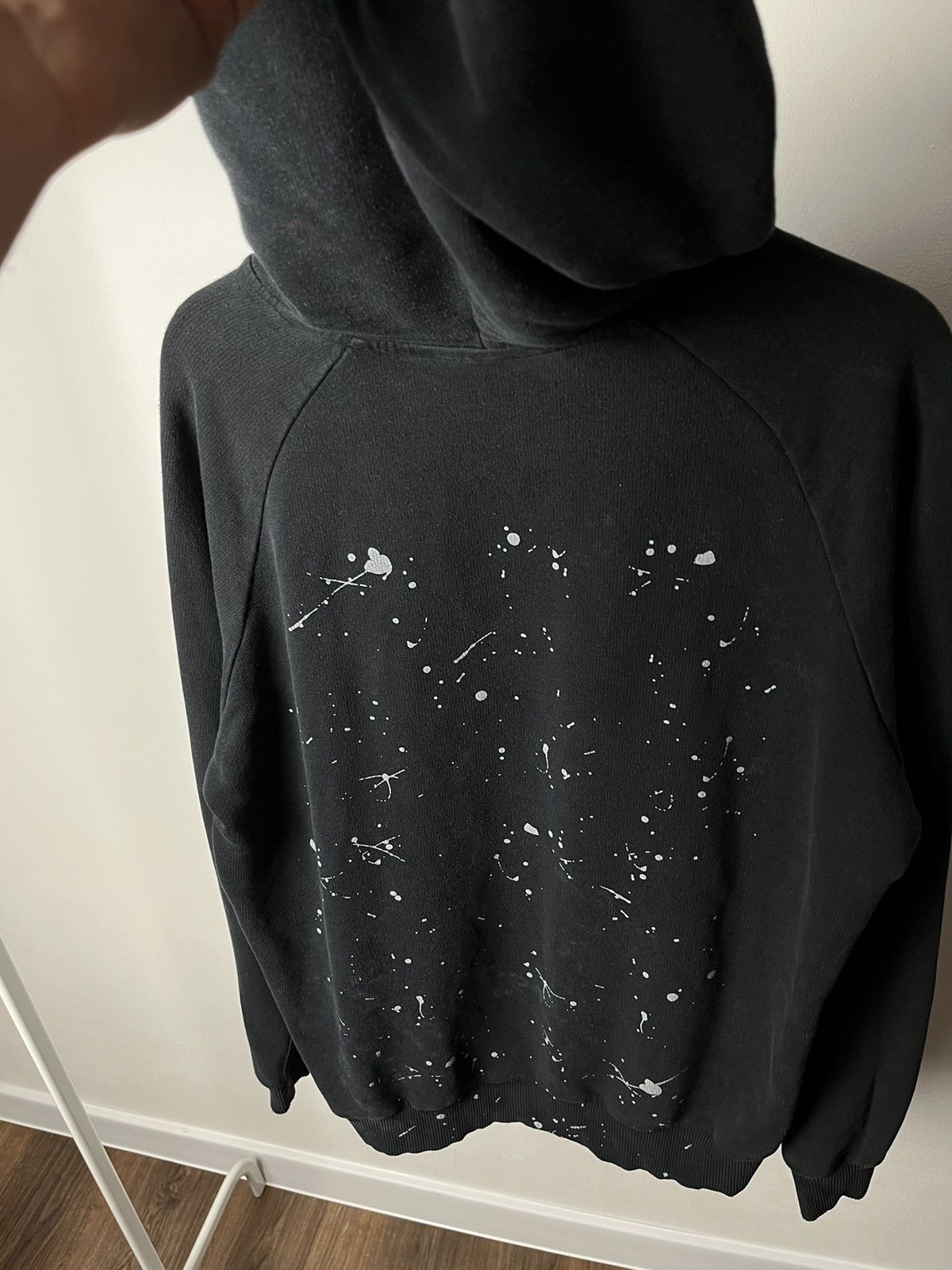 Trapstar London VINTAGE TRAPSTAR Big Logo Hoodie Faded Black Streetwear Y2k Size US S / EU 44-46 / 1 - 11 Thumbnail