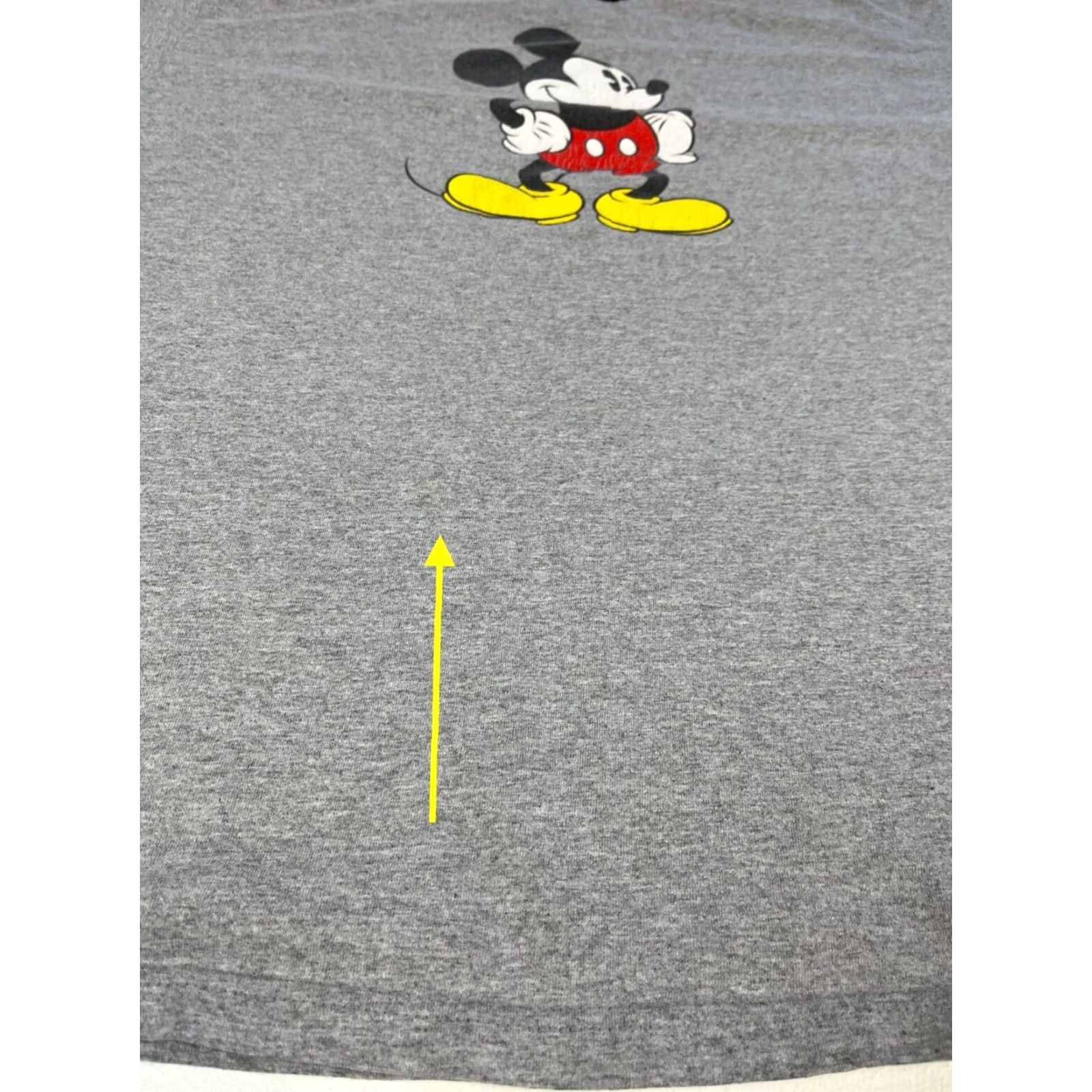 Disney VINTAGE Disney Store Mickey Mouse T-Shirt Men’s XL Gray Crew Neck Short Sleeve Size US XL / EU 56 / 4 - 7 Thumbnail