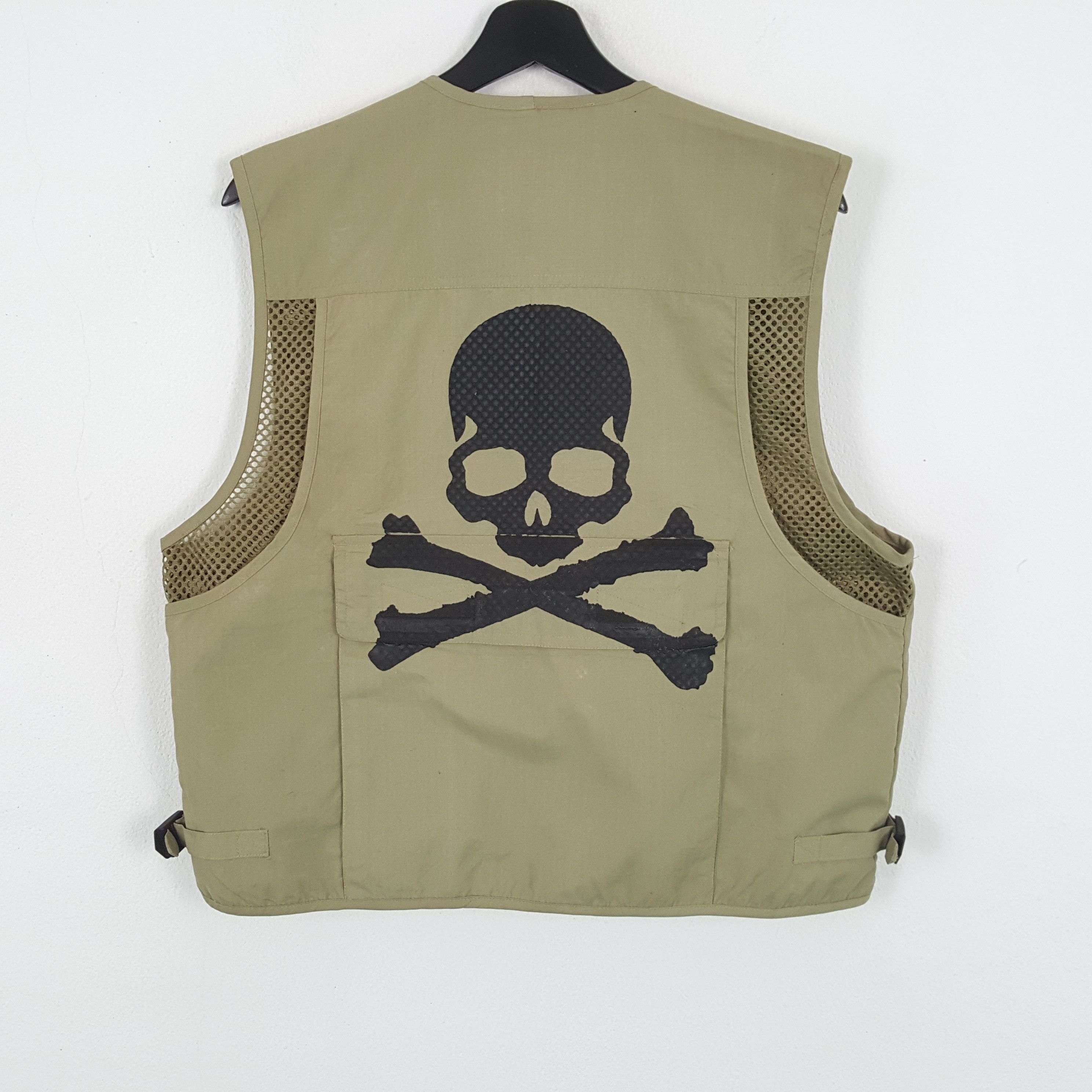 Uniqlo UNIQLO Vest Custom Skulls Design Style Size US M / EU 48-50 / 2 - 1 Thumbnail