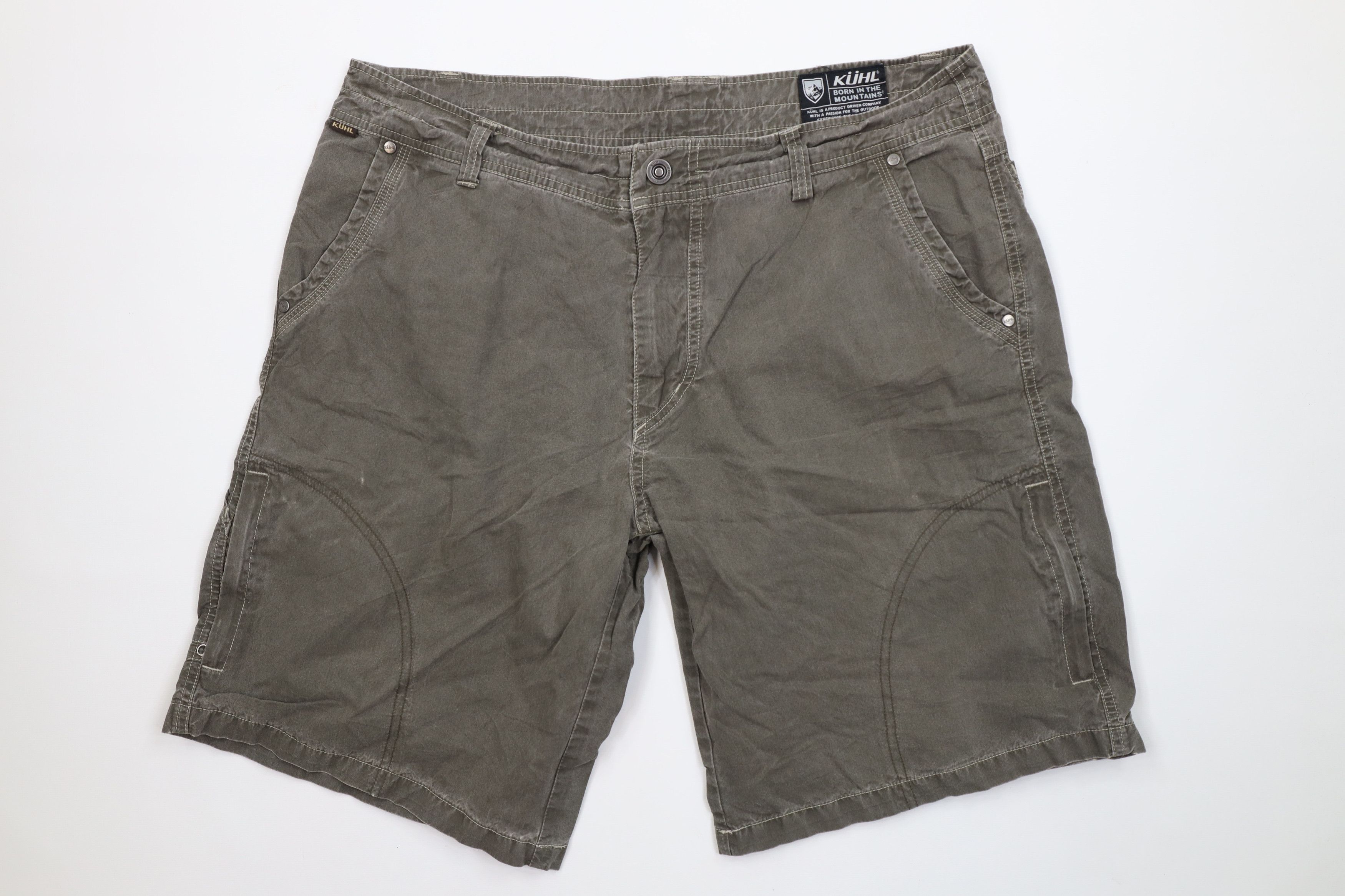 Kuhl Kuhl Mountain Spell Vintage Patina Dye Trekking Trail Shorts Size US 36 / EU 52 - 1 Thumbnail
