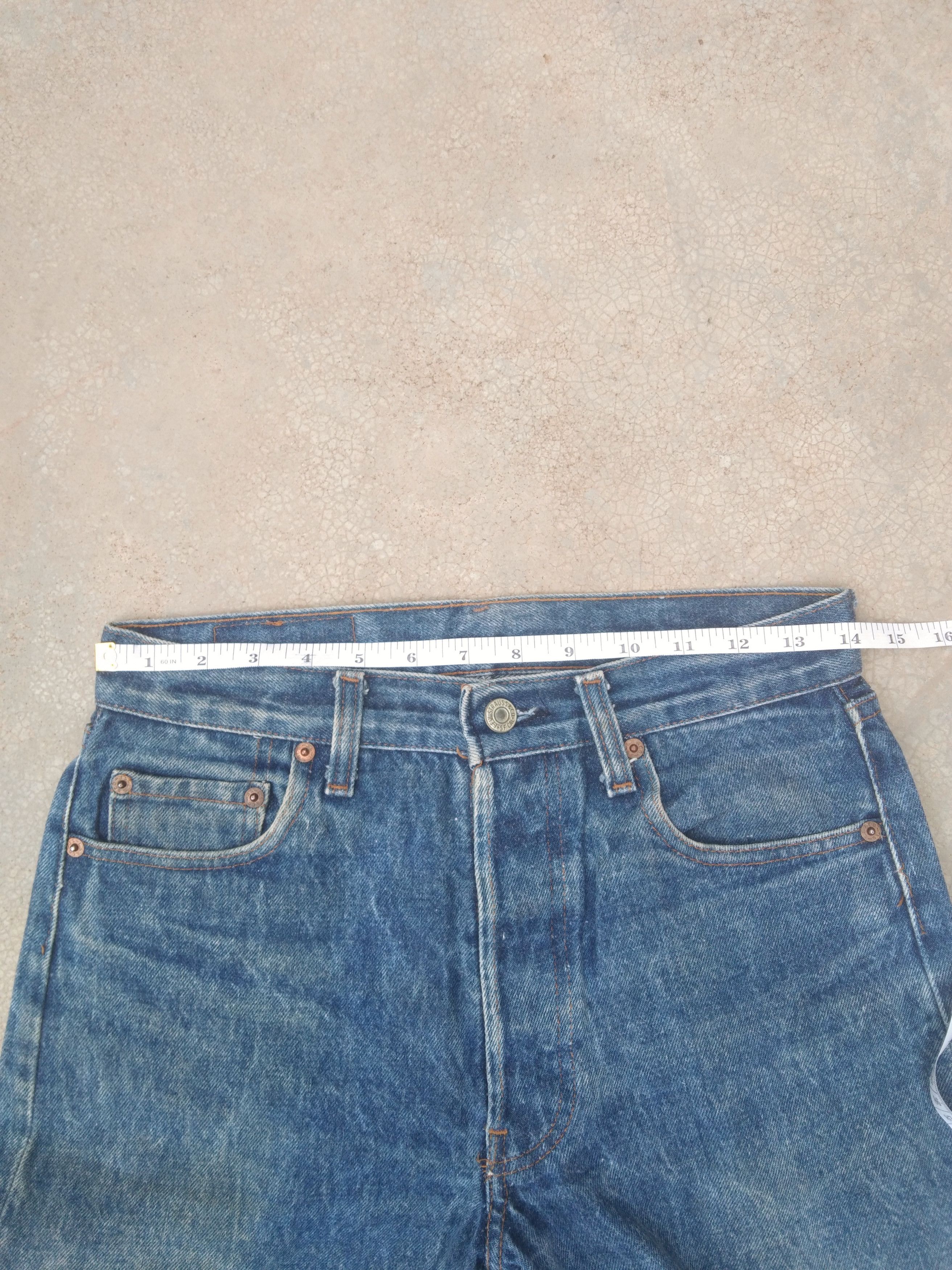 Levi's × Vintage 80s Vintage Levis 501 Made In USA Denim Jeans 28x33 Size US 28 / EU 44 - 5 Thumbnail