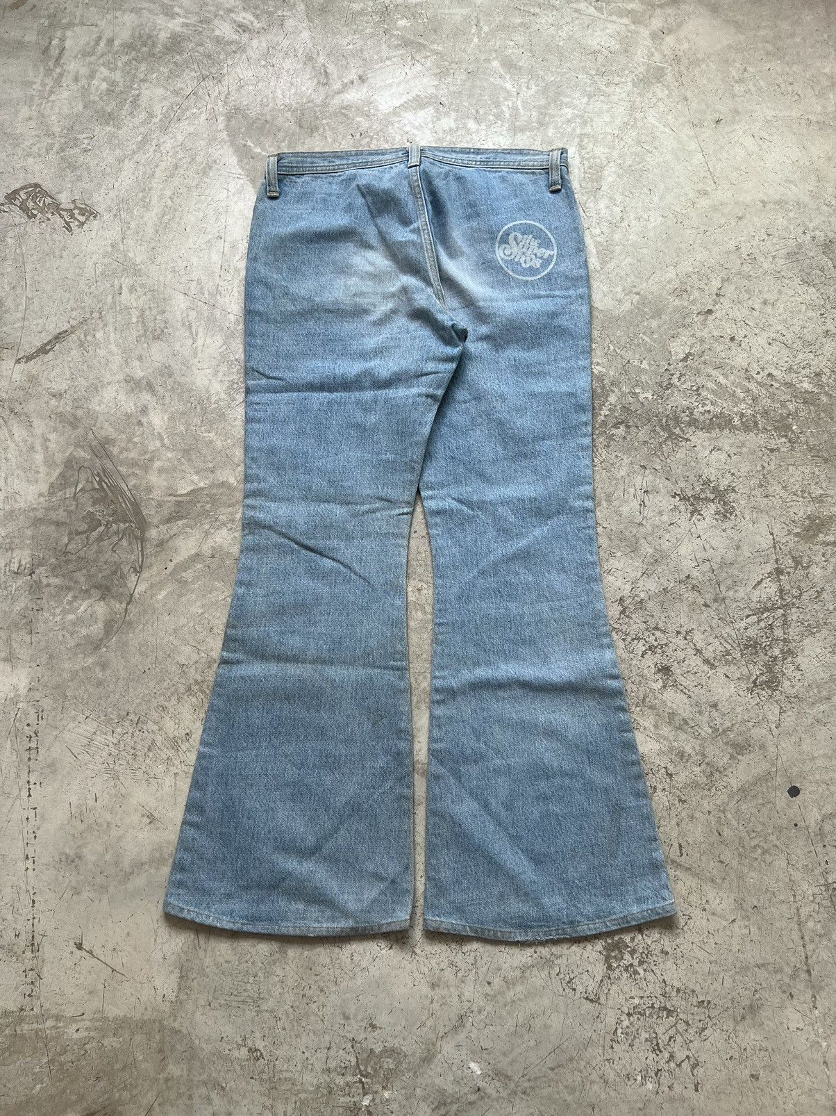 Hysteric Glamour Faded Hysteric Glamour Low Bootcut Flared Jeans Size US 30 / EU 46 - 8 Thumbnail
