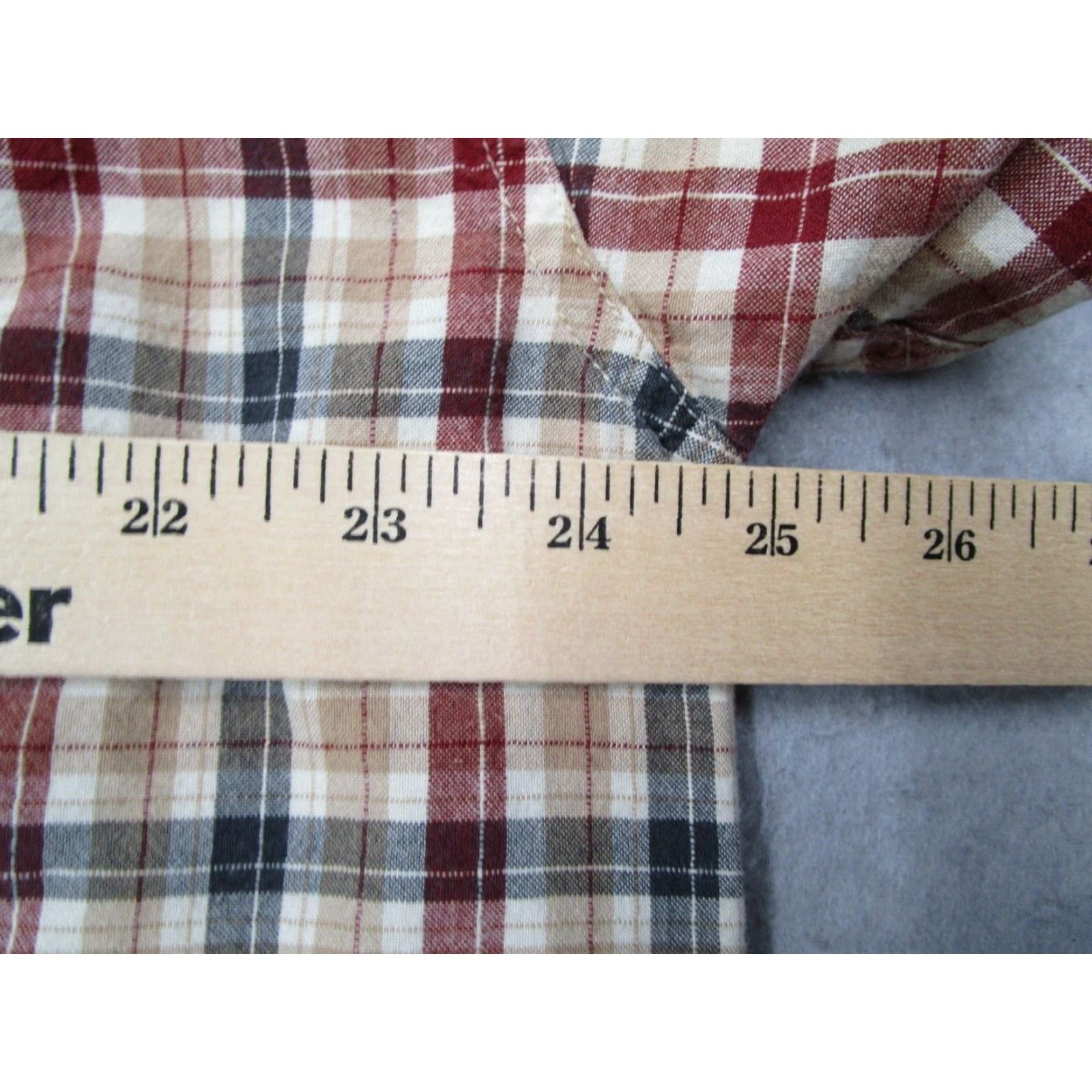 Orvis VINTAGE Orvis Mens Short Sleeve Check Shirt XL Red Casual Lightweight Cotton 90s Retro Size US XL / EU 56 / 4 - 5 Thumbnail