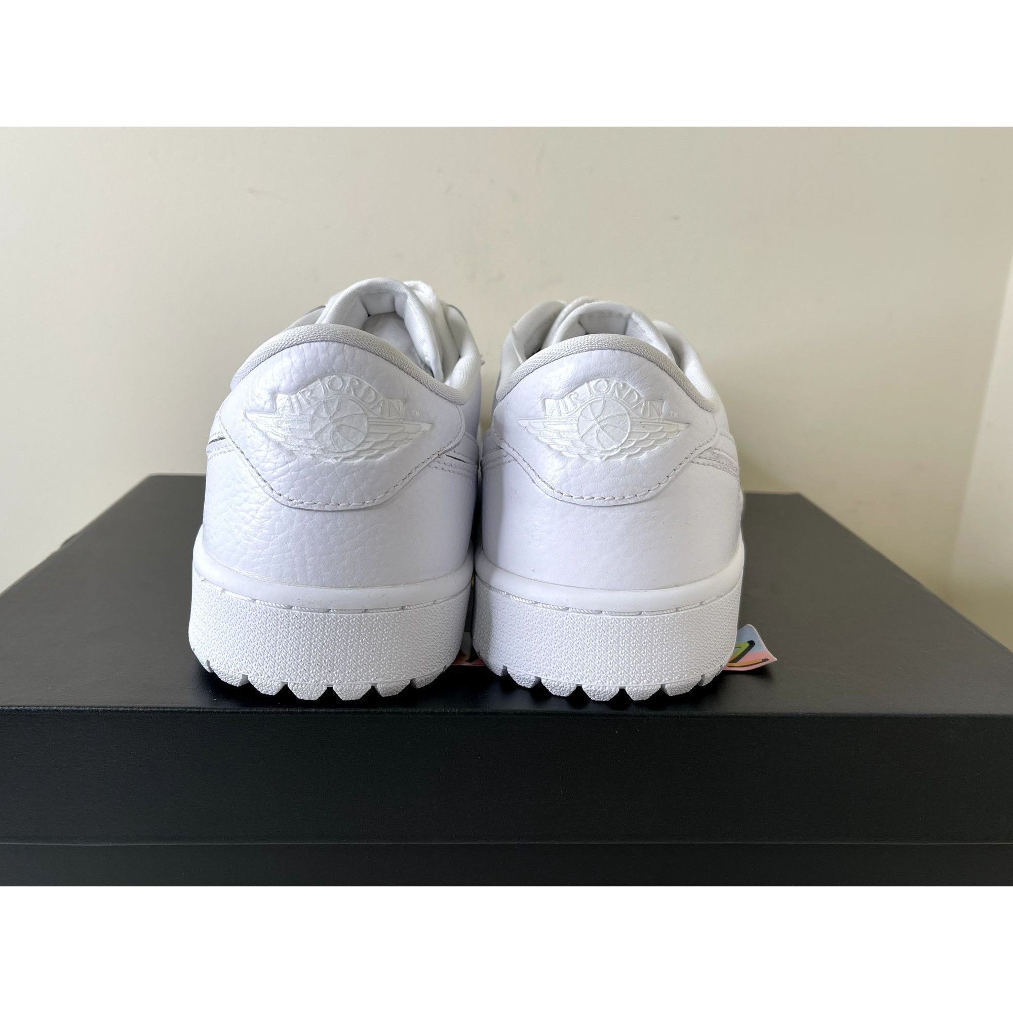 Jordan Brand Jordan 1 Low Golf Spikeless Triple White Mens 14us Size US 14 / EU 47 - 4 Thumbnail