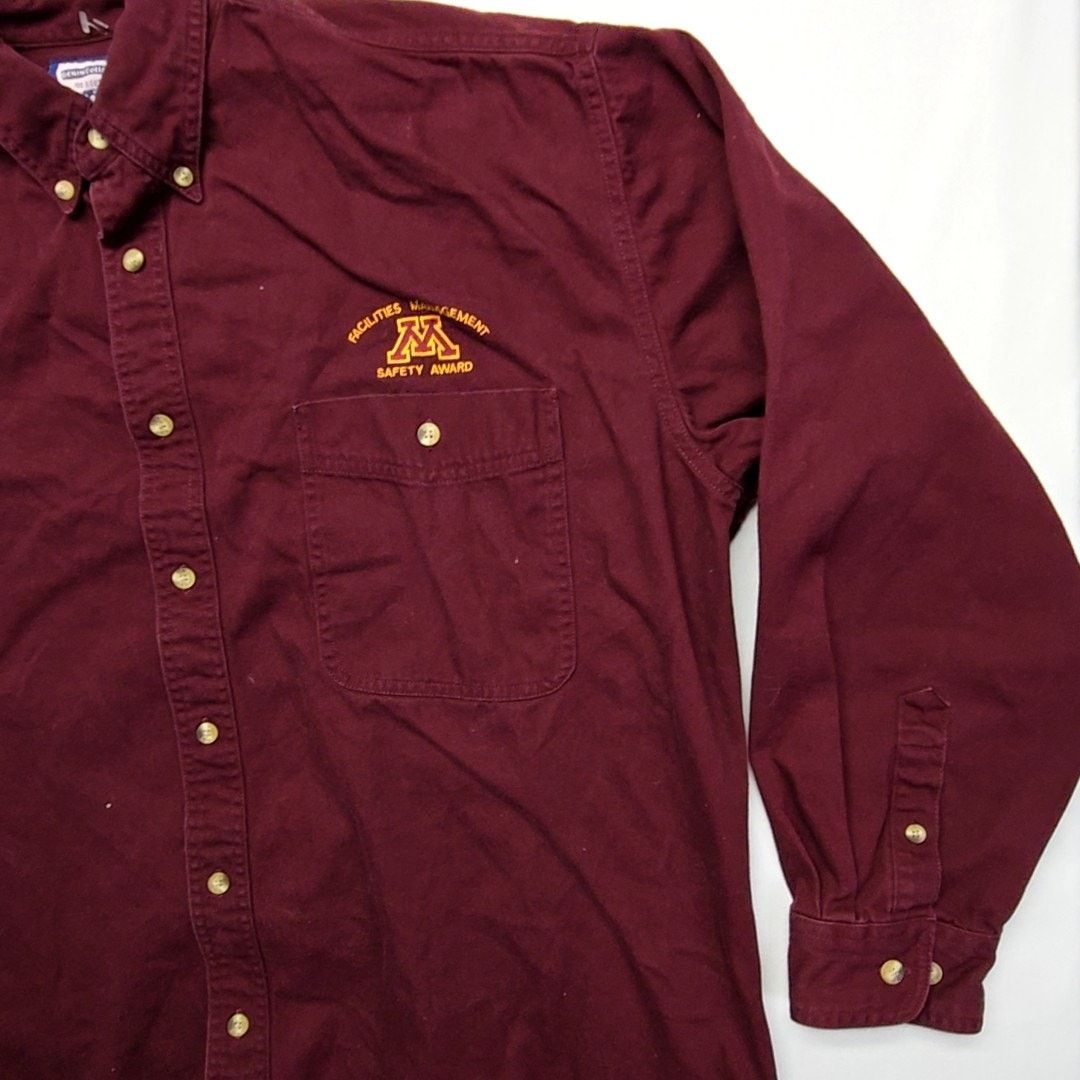 Lee University of Minnesota Shirt Facilities Management XL Size US XL / EU 56 / 4 - 2 Thumbnail