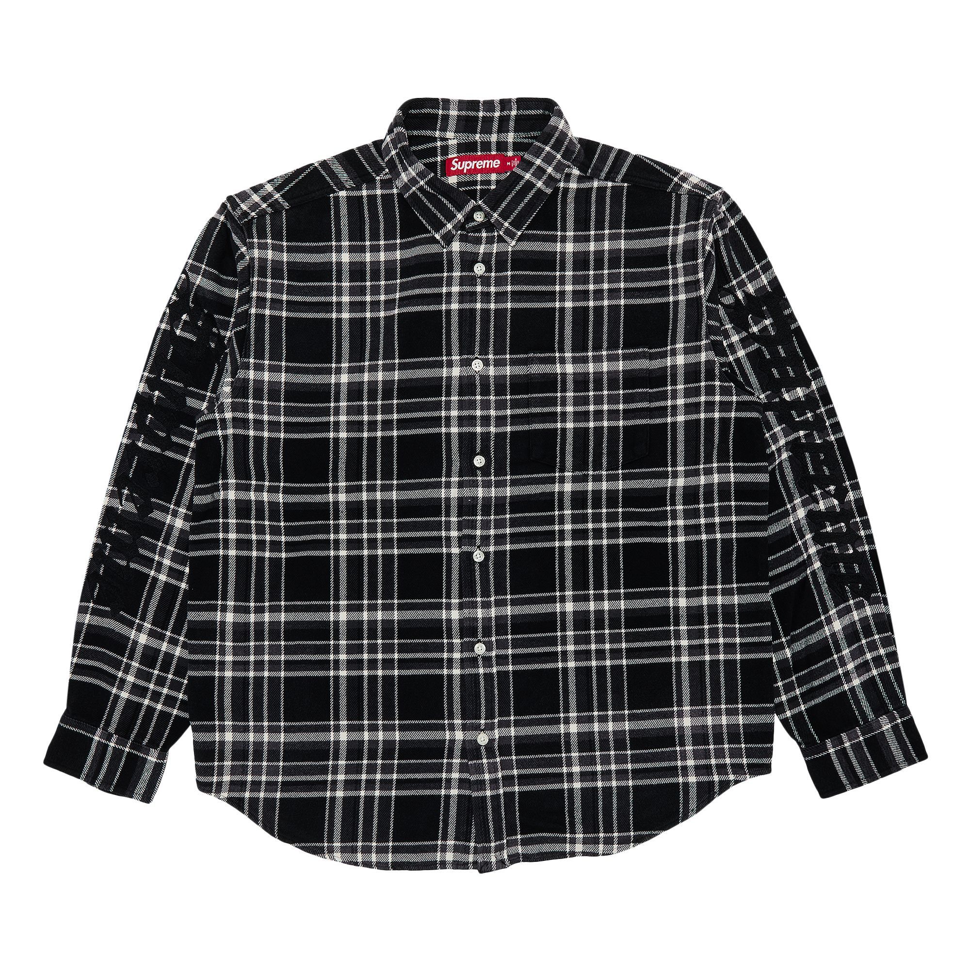 Old English Plaid Flannel Shirt
