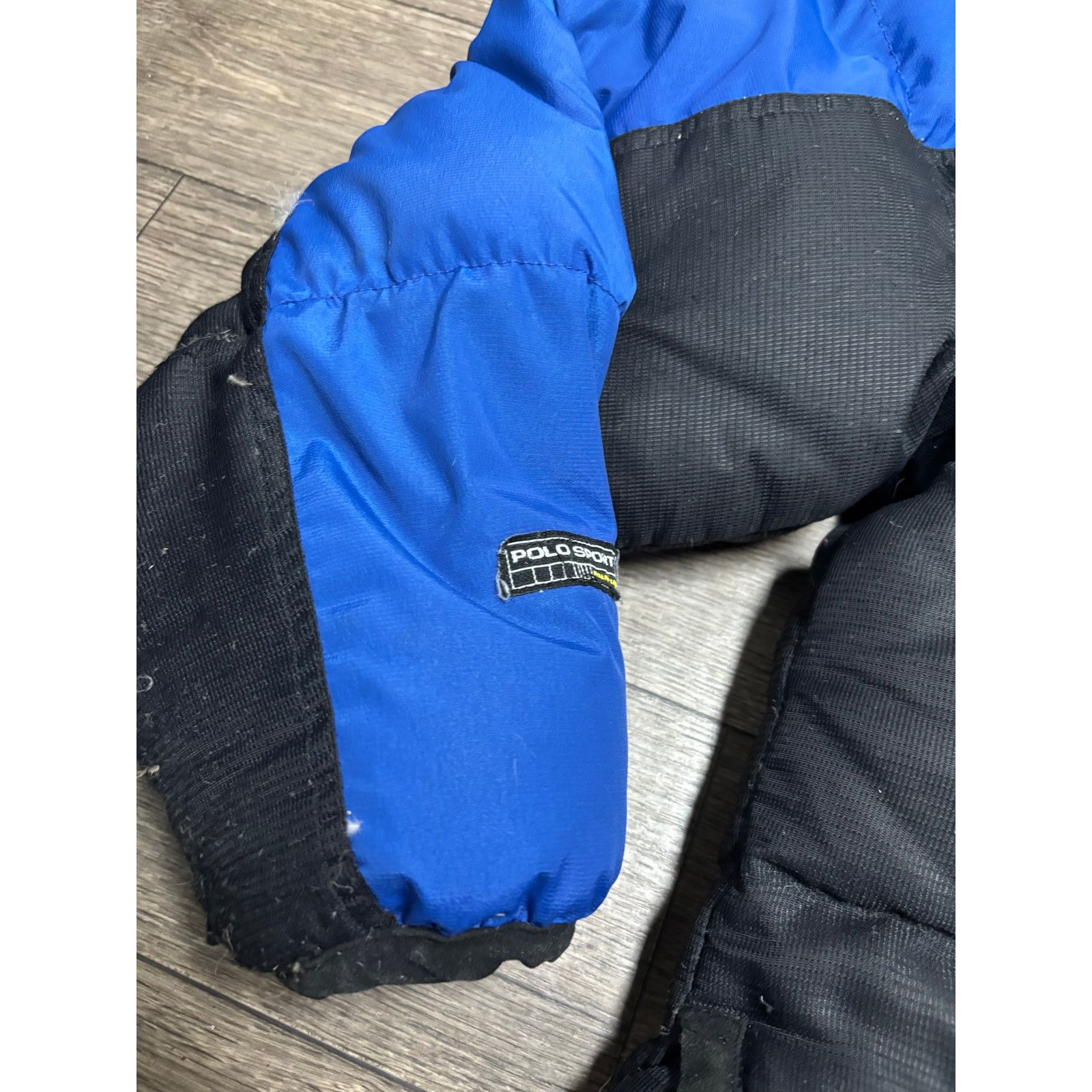 Polo Ralph Lauren × Vintage Vintage Polo Sport Ralph Lauren Puffer Jacket Sz M Blue 90s Size US M / EU 48-50 / 2 - 5 Thumbnail