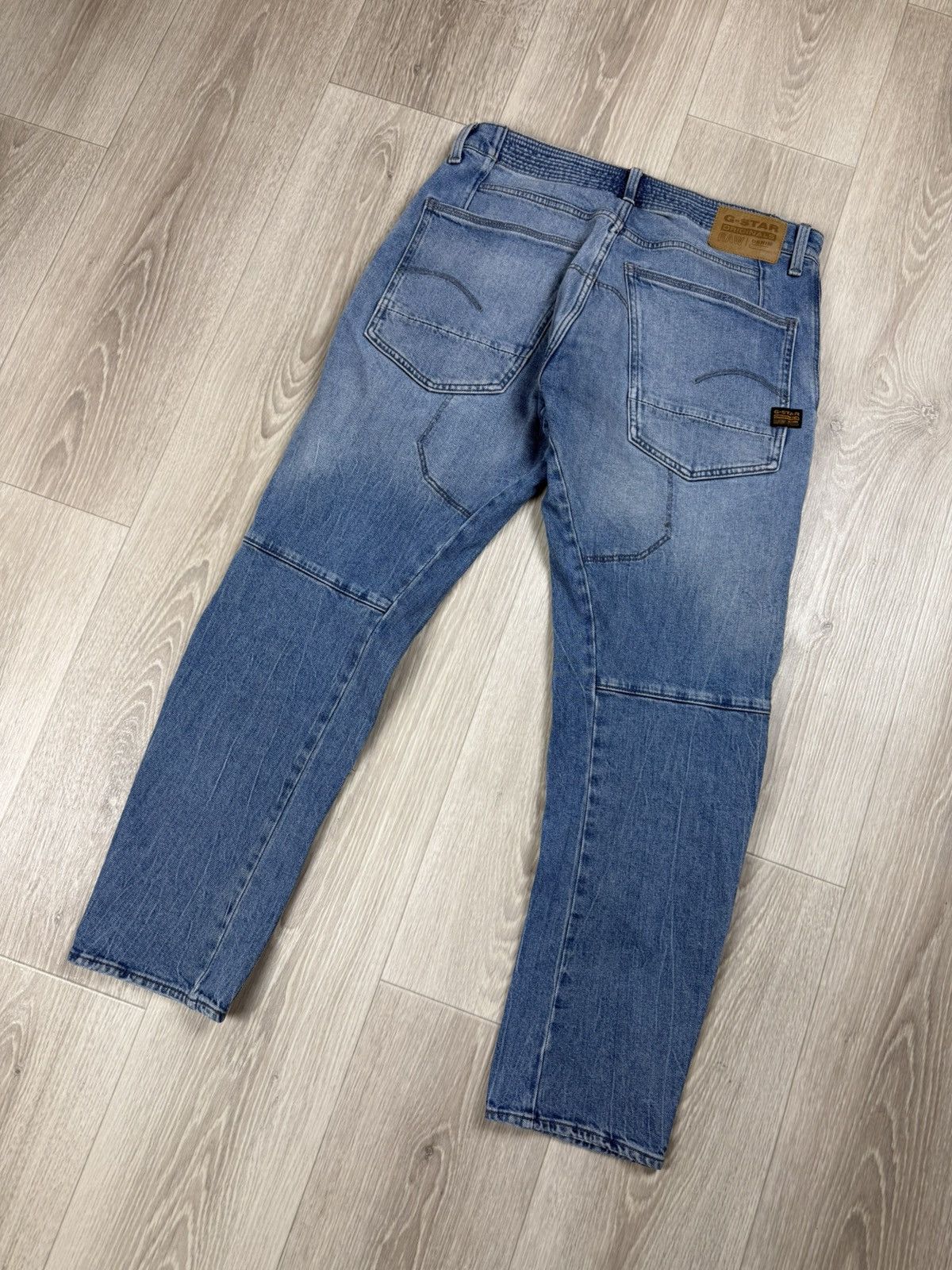 G-Star G Star Raw Jeans Diver 3D Slim Light Wash 32x30 Blue Size US 32 / EU 48 - 11 Thumbnail