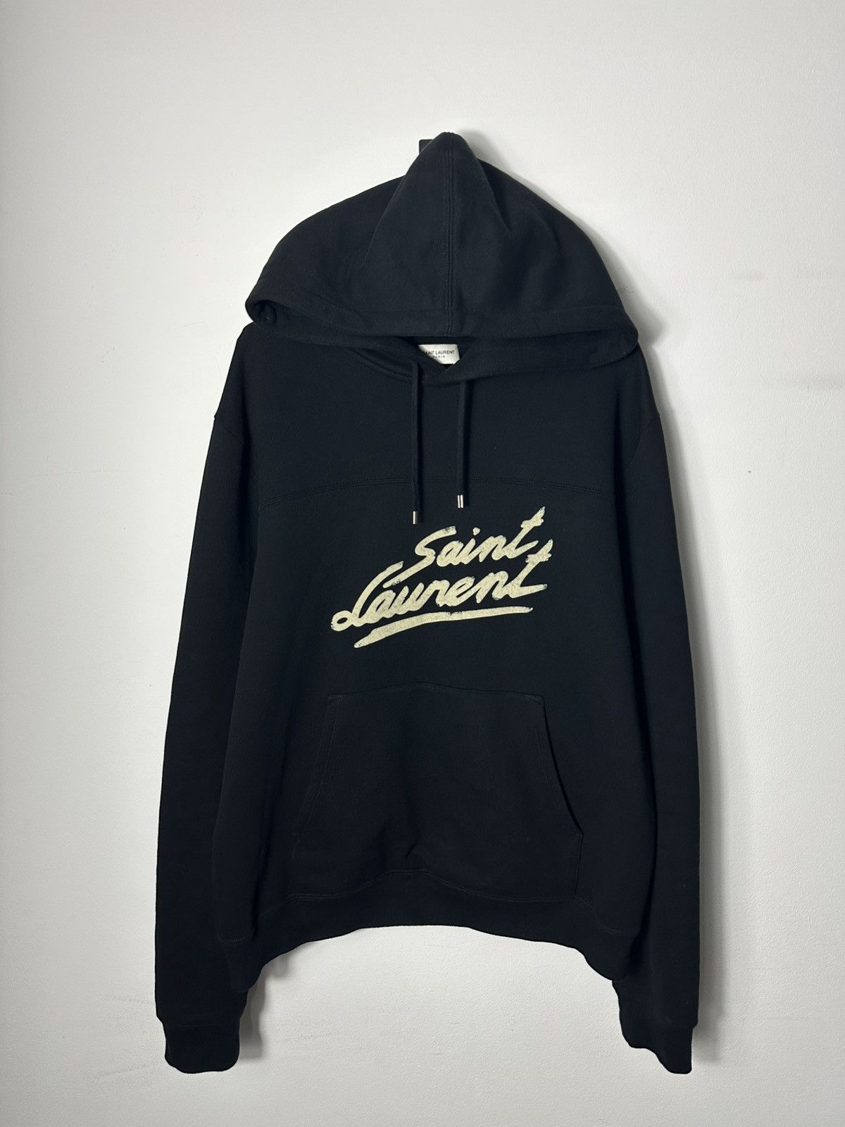 Saint Laurent Paris saint laurent signature hoodie Size US M / EU 48-50 / 2 - 2 Thumbnail