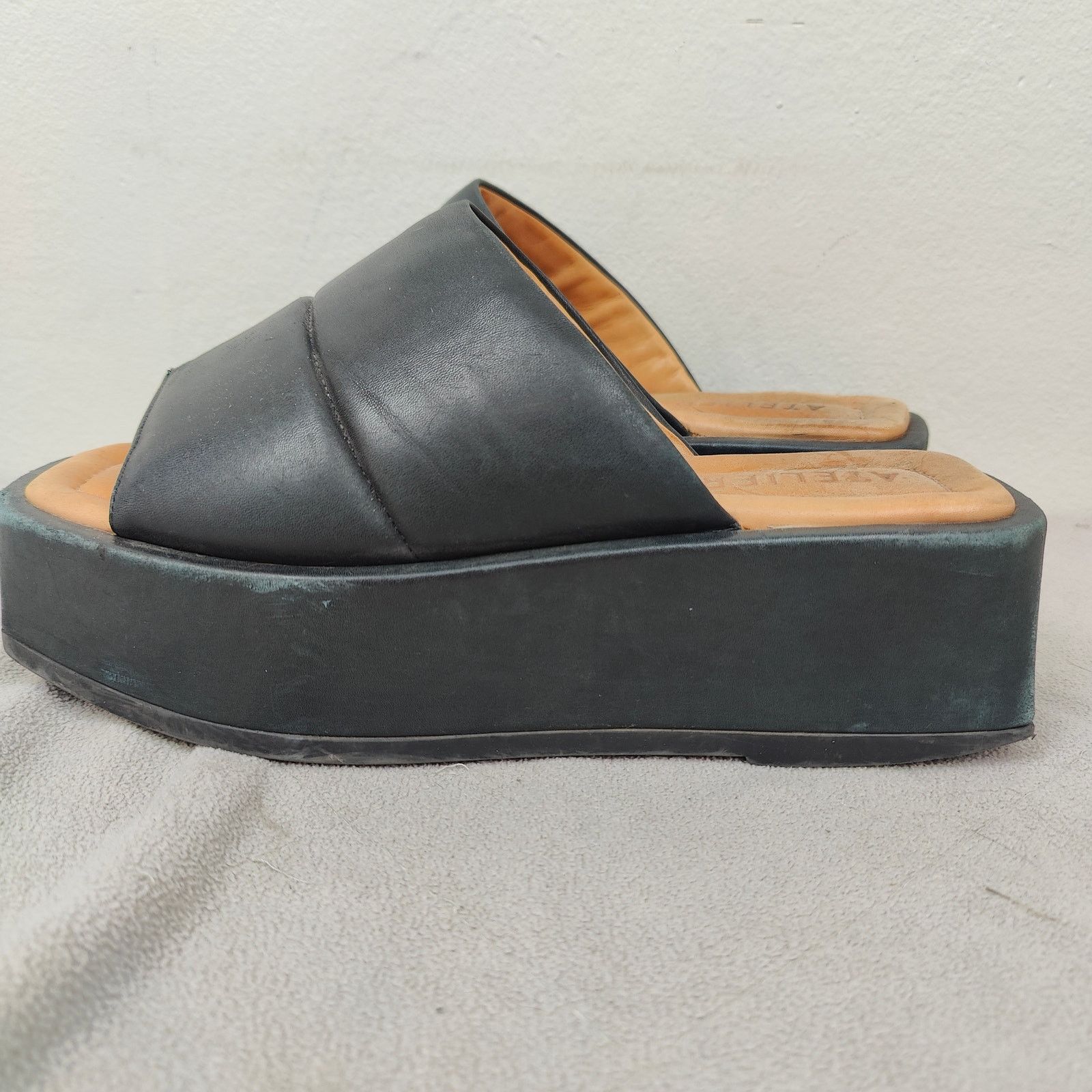 Vagabond Vagabond Atelier Juno Sandals Womens 39 9 Black Leather Size US 9 / IT 39 - 6 Thumbnail