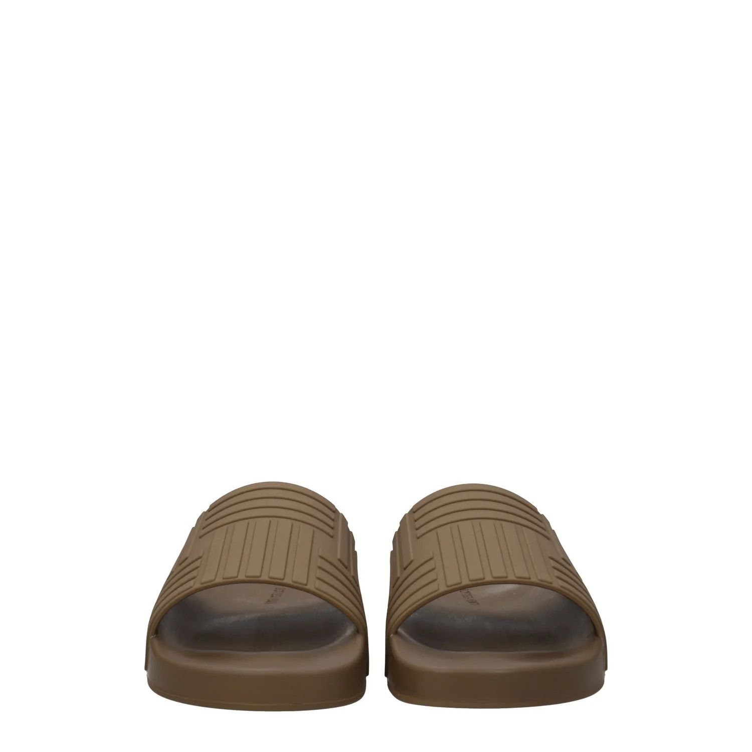 Bottega Veneta ob1o1e0325 Rubber Slippers in Brown Size US 7 / EU 40 - 3 Thumbnail