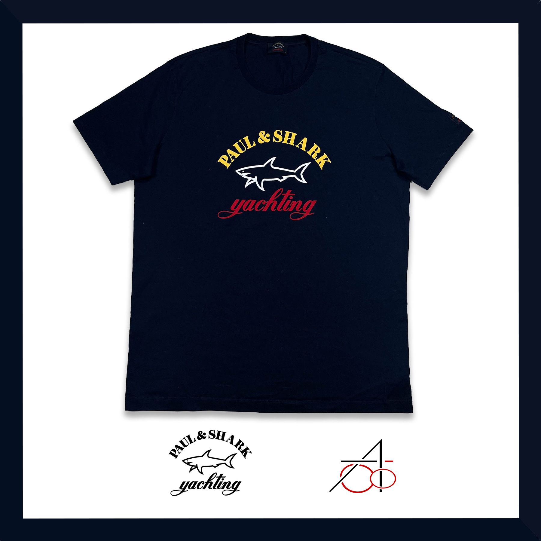 Paul & Shark Paul and Shark Tee, XL size by tag, actual size L Size US L / EU 52-54 / 3 - 1 Thumbnail