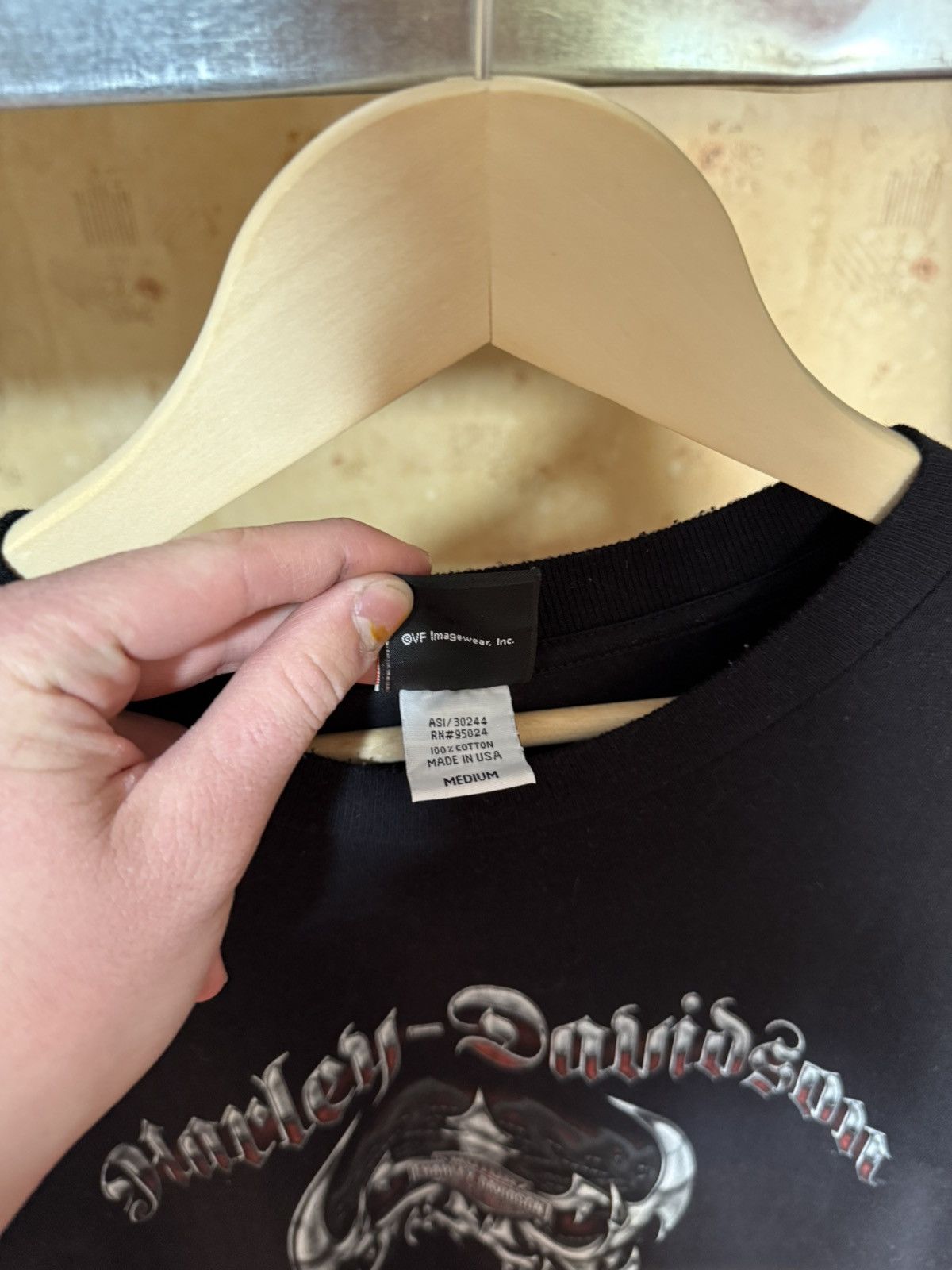 Harley Davidson × Vintage Vintage 2006 Harley Davidson Orlando Factory T-Shirt Y2K Size US M / EU 48-50 / 2 - 6 Thumbnail