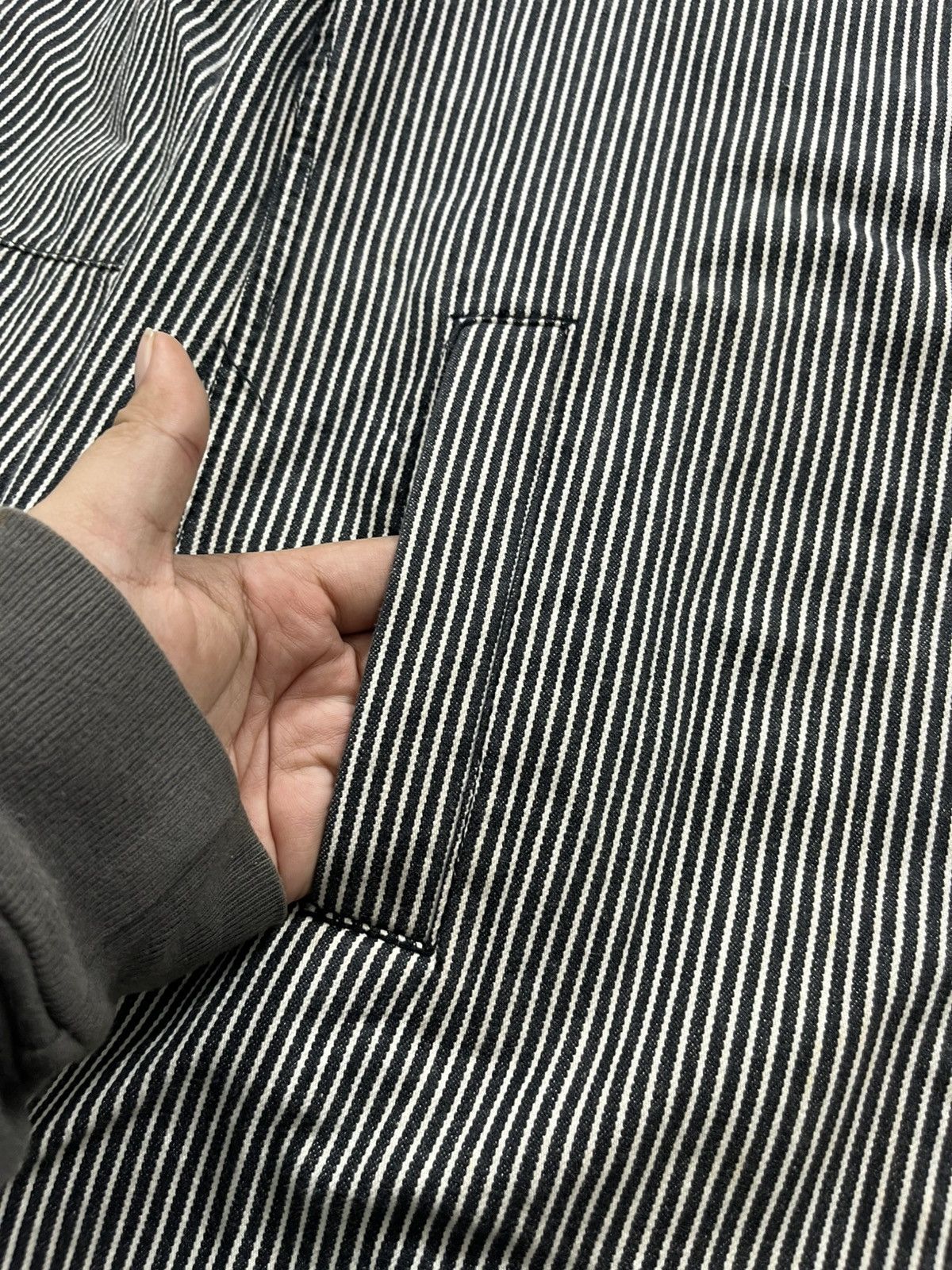 PPFM PPFM Stripe Button Up Zip Nice Design Size US M / EU 48-50 / 2 - 5 Thumbnail