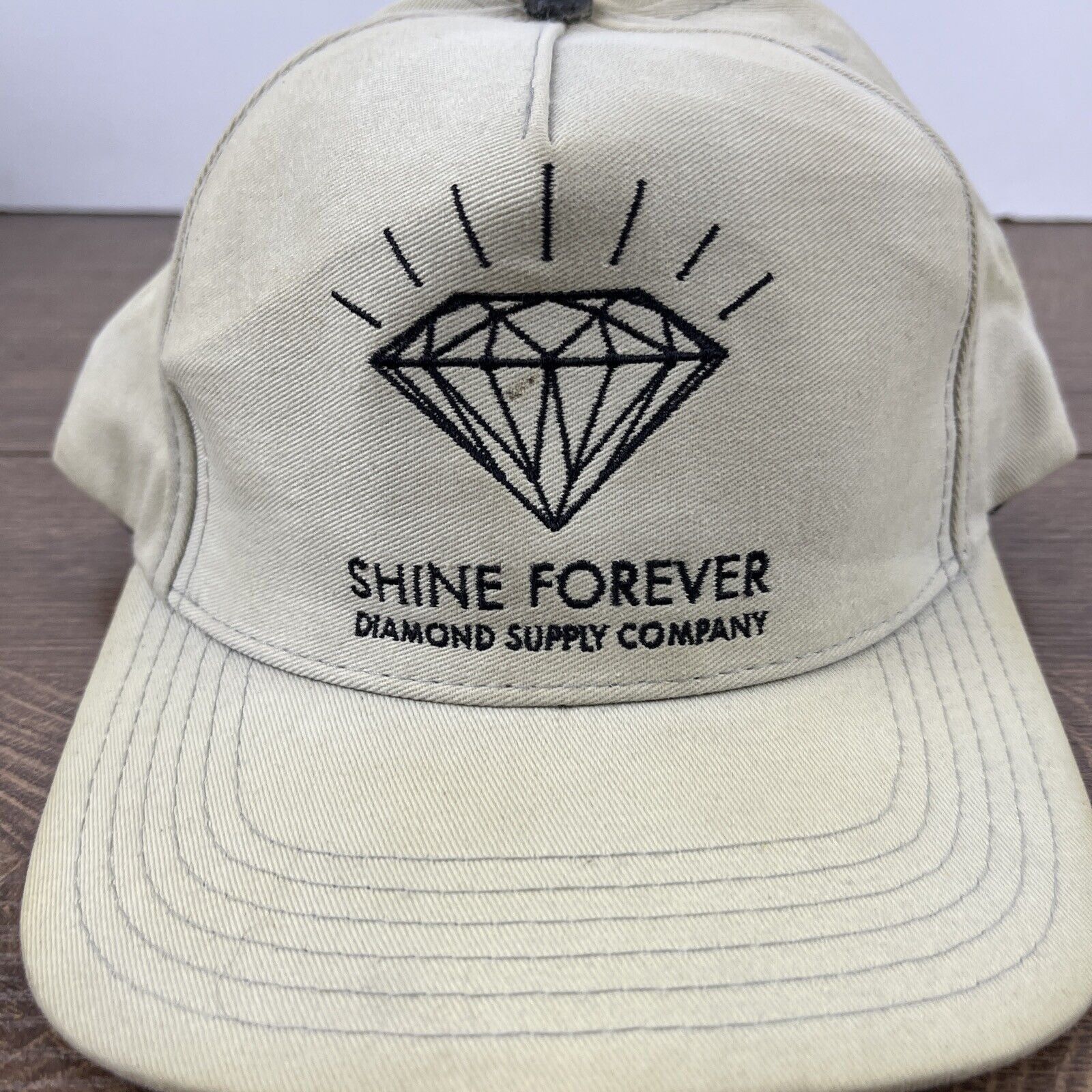 Other Shine Forever Hat Shine Diamond Tan Hat Adjustable Snapback Size ONE SIZE - 7 Thumbnail