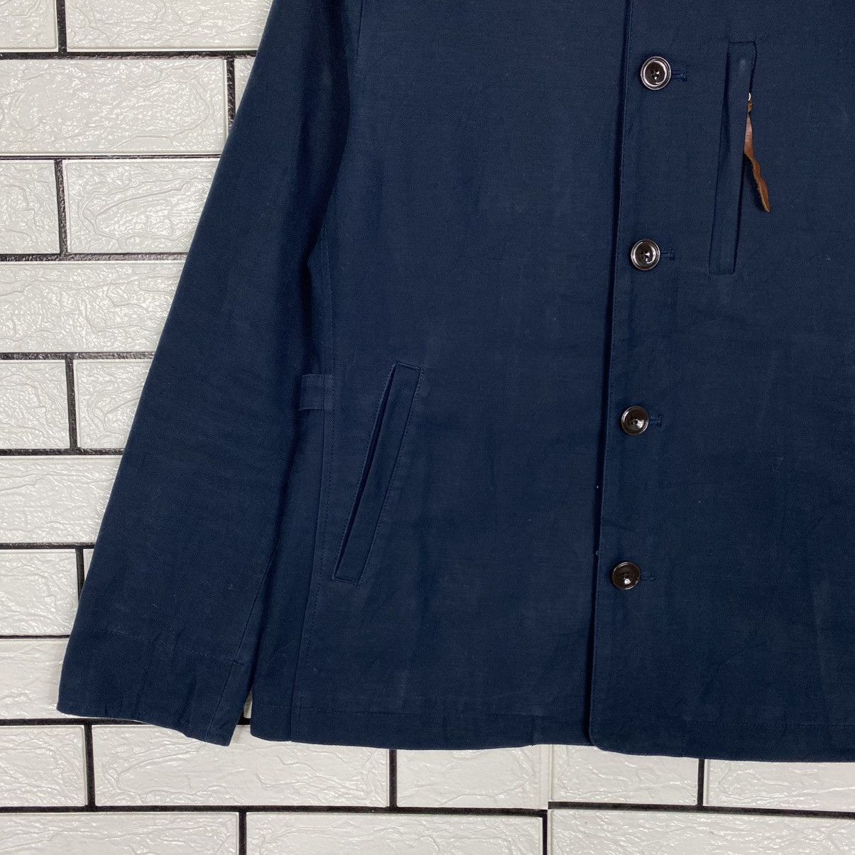 SHIPS 🔥VINTAGE BUTTON CHORE JACKET SHIPS ISSEY MIYAKE Size US M / EU 48-50 / 2 - 4 Thumbnail