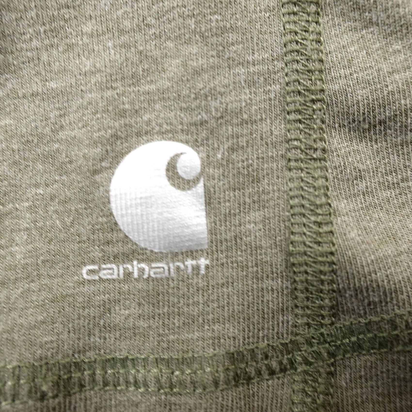 Carhartt Carhartt Shirt Womens 2XL Green Force Pullover 1/4 Zip Long Sleeve Performance Mock Neck) Size XXL / US 16-18 / IT 52-54 - 4 Thumbnail