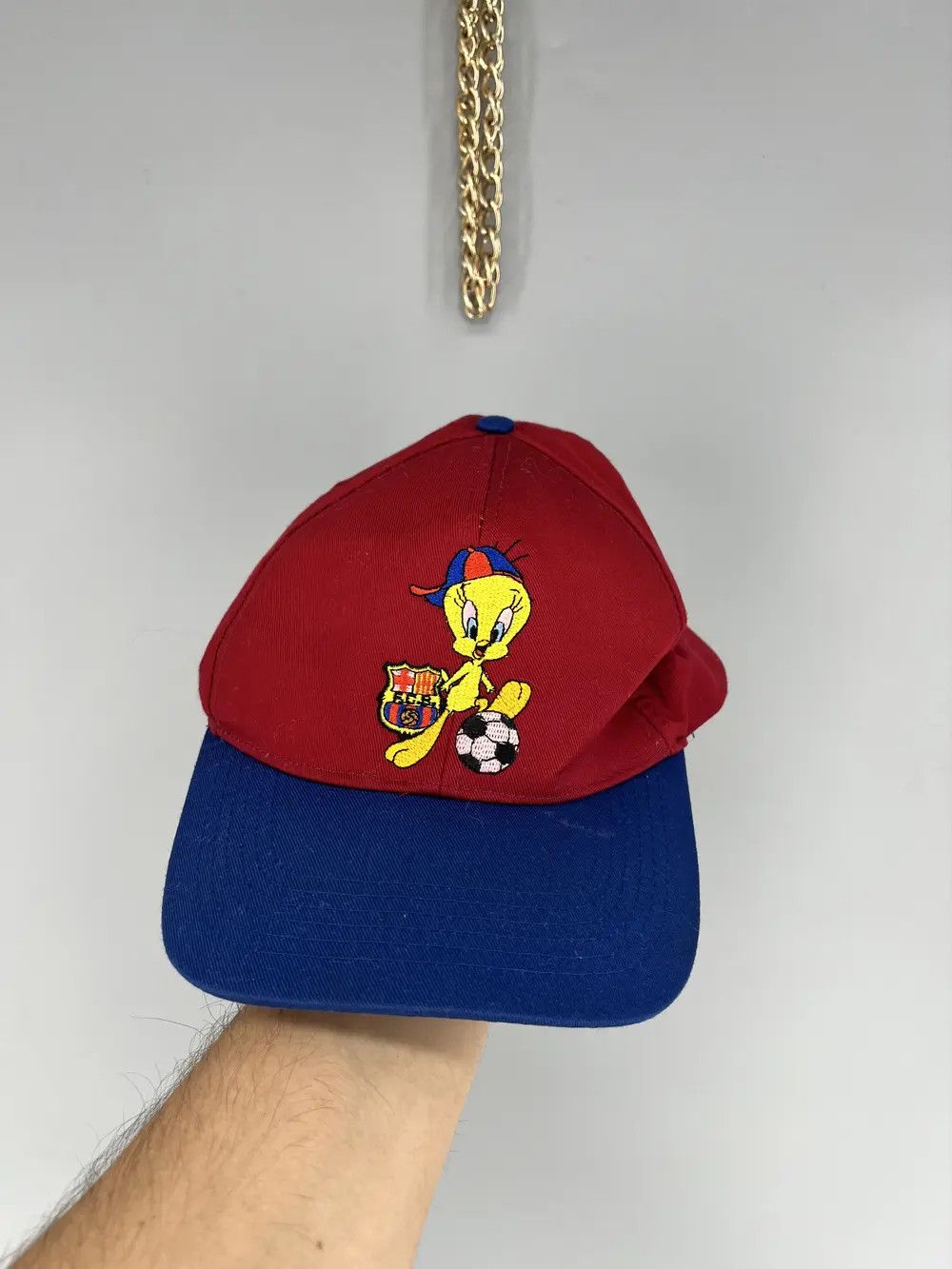 Warner Bros Vintage Looney Tunes Barcelona 1998 vintage hat One Size Size ONE SIZE - 1 Thumbnail