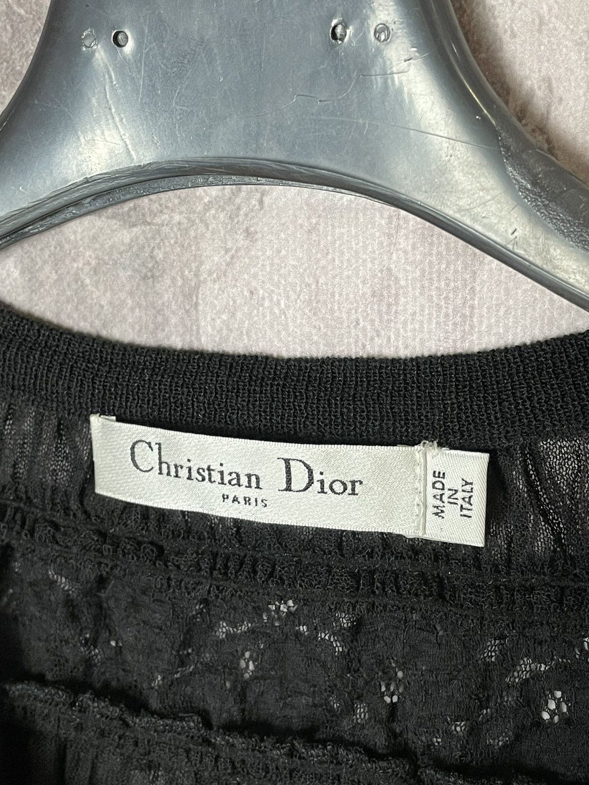 Christian Dior Monsieur Avant Garde Archival Christian Dior Luxury Mesh Long Sleeve Size M / US 6-8 / IT 42-44 - 9 Thumbnail