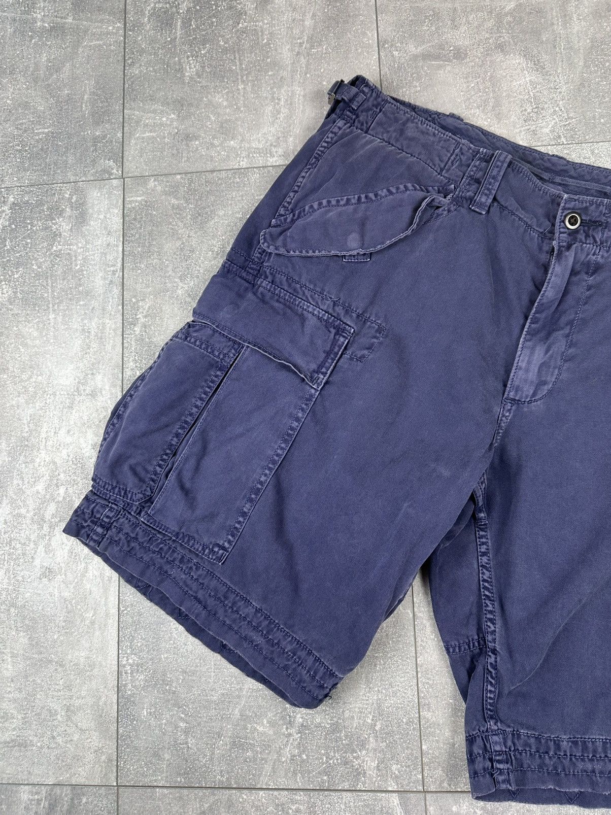 Polo Ralph Lauren Polo Ralph Lauren Cargo Military Navy Blue Short Size US 36 / EU 52 - 2 Thumbnail