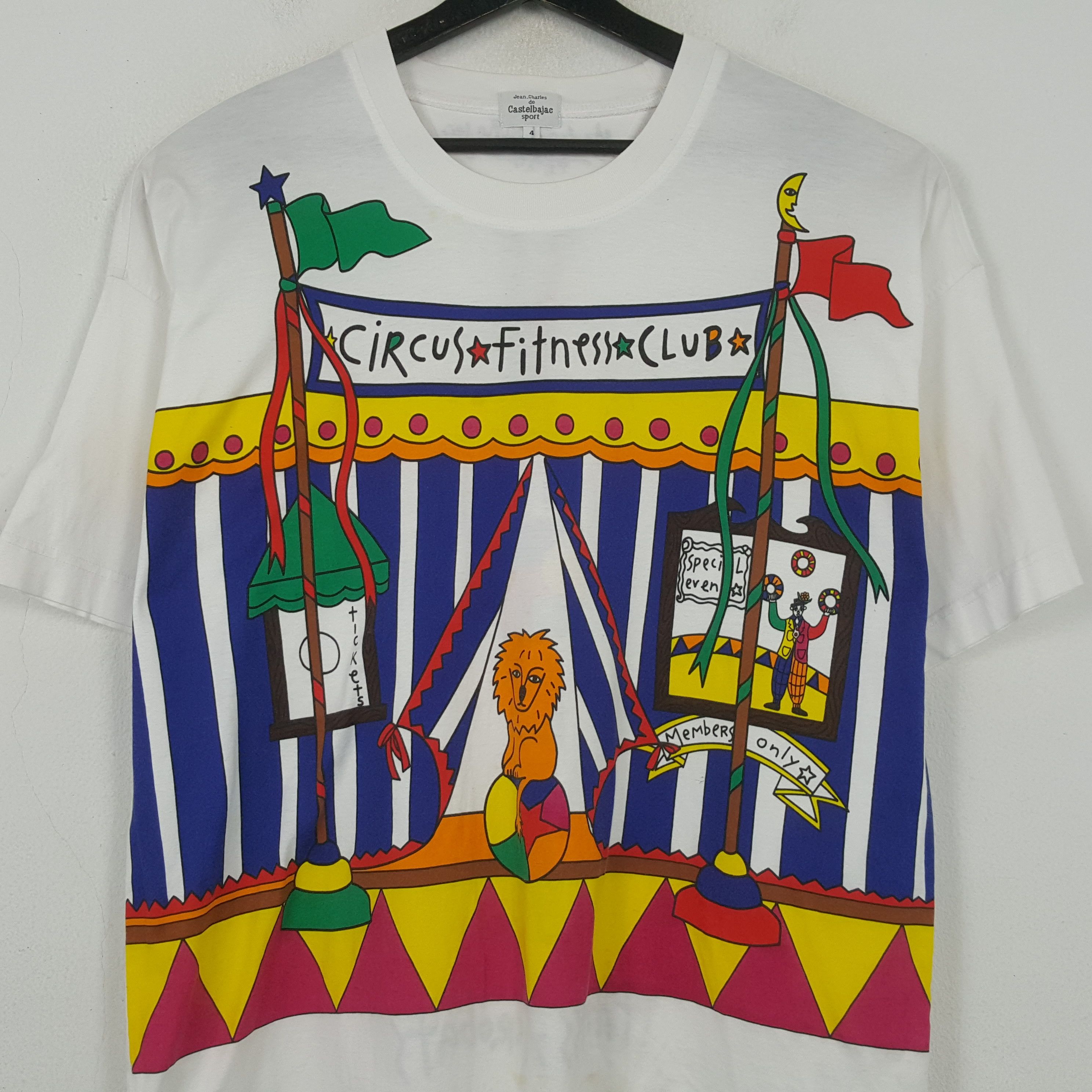 Jean Charles De Castelbajac Jean Charles De Castelbajac Art Style Tshirt C294N6 Size US L / EU 52-54 / 3 - 2 Thumbnail