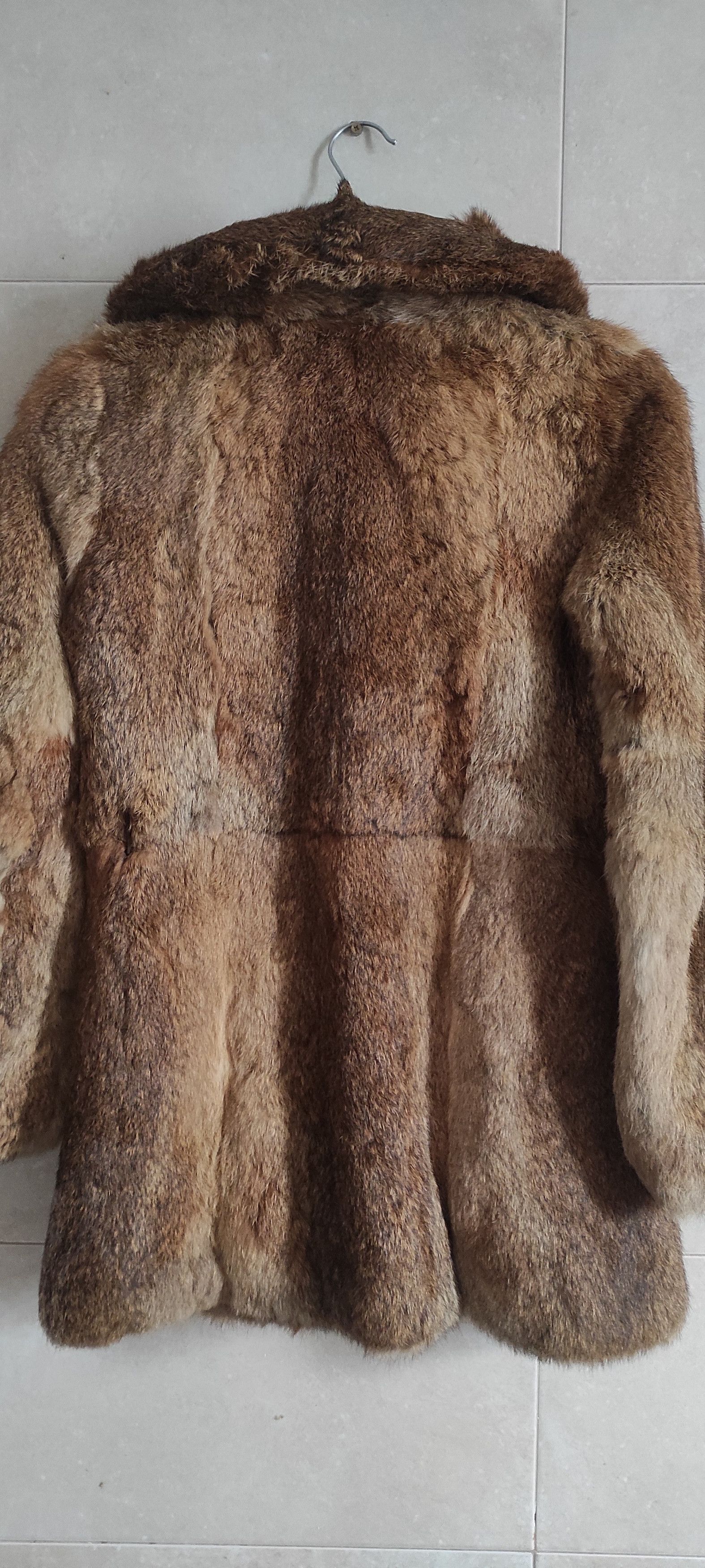 Genuine Leather × Vintage Frylane Paris Genuine Real Rabbit Fur Coat Made In France M Size M / US 6-8 / IT 42-44 - 23 Thumbnail