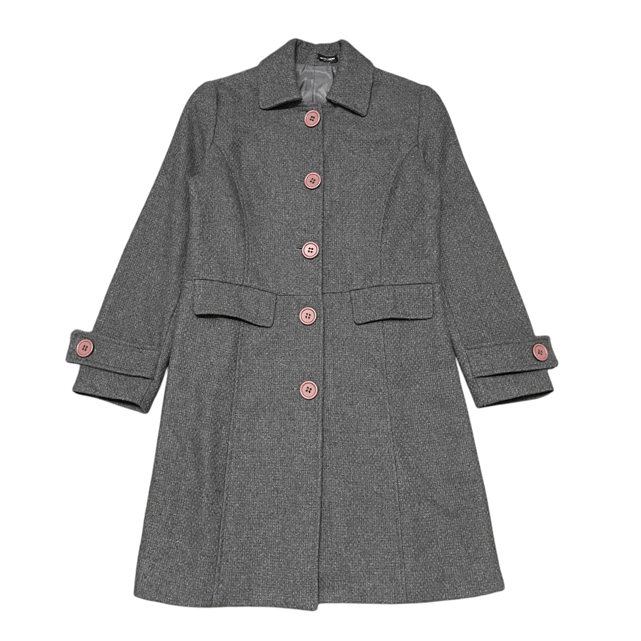 Burberry Vintage Burberry London Wool Long Coat Size S / US 4 / IT 40 - 1 Thumbnail