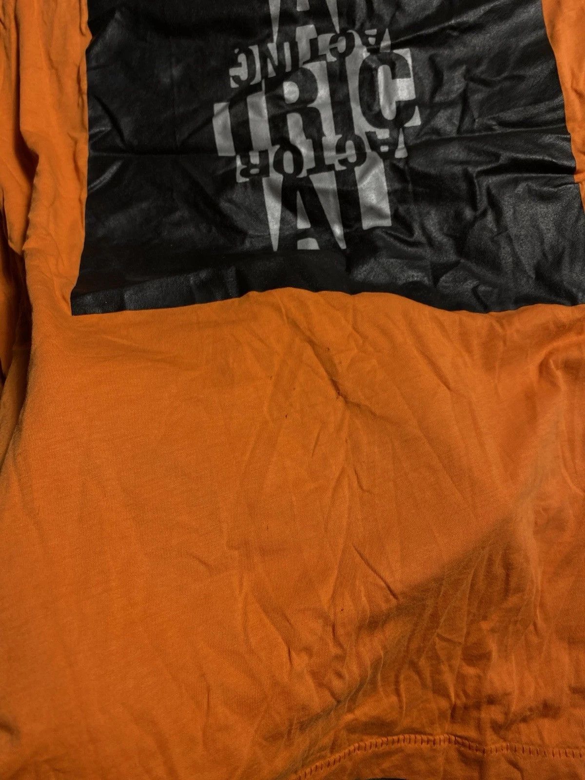 Acne Studios Acne Studios Shirt Men S Orange Black Graphic Print Size US S / EU 44-46 / 1 - 5 Thumbnail