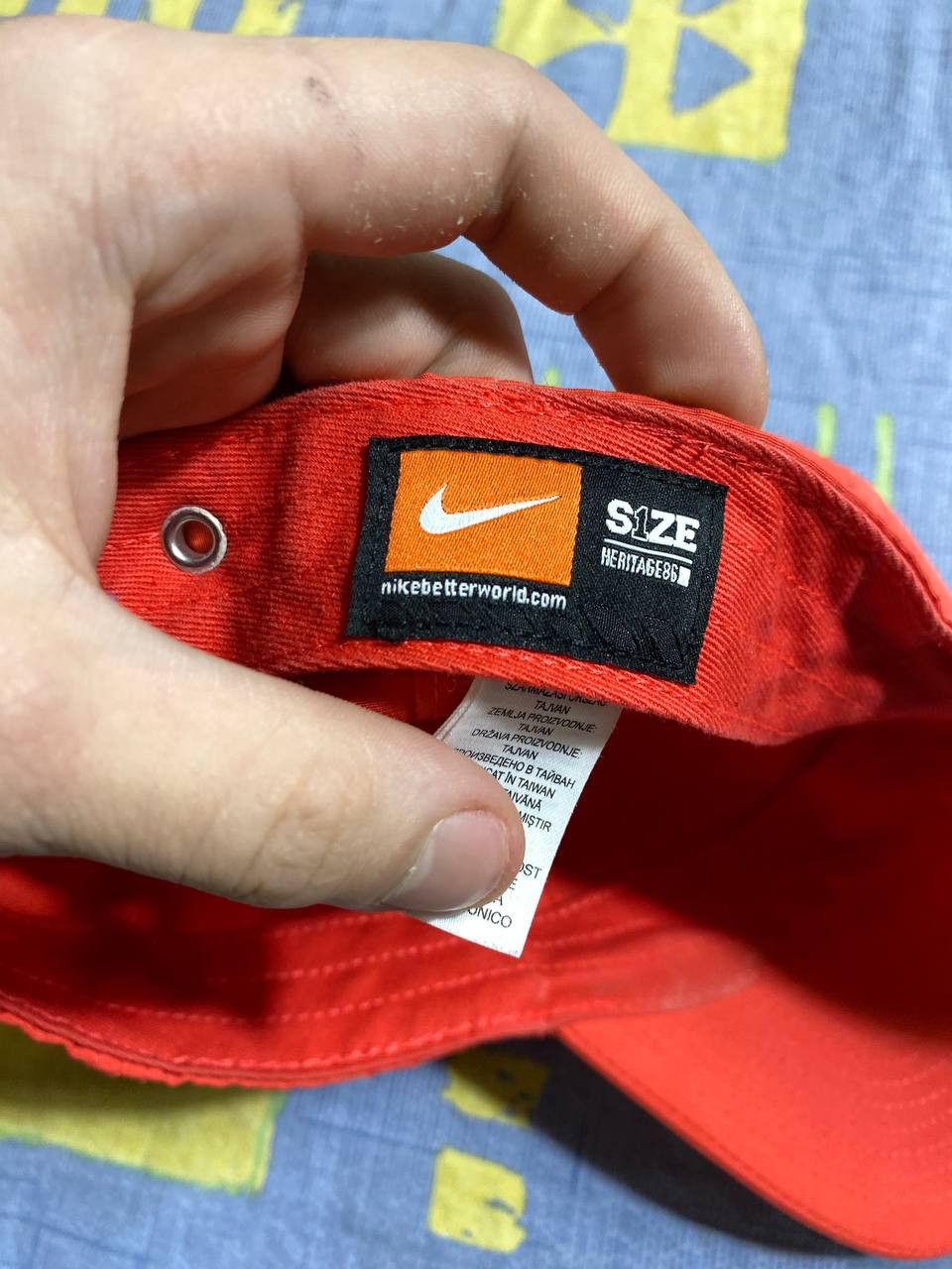 Nike Vintage Nike Cap Size ONE SIZE - 12 Thumbnail