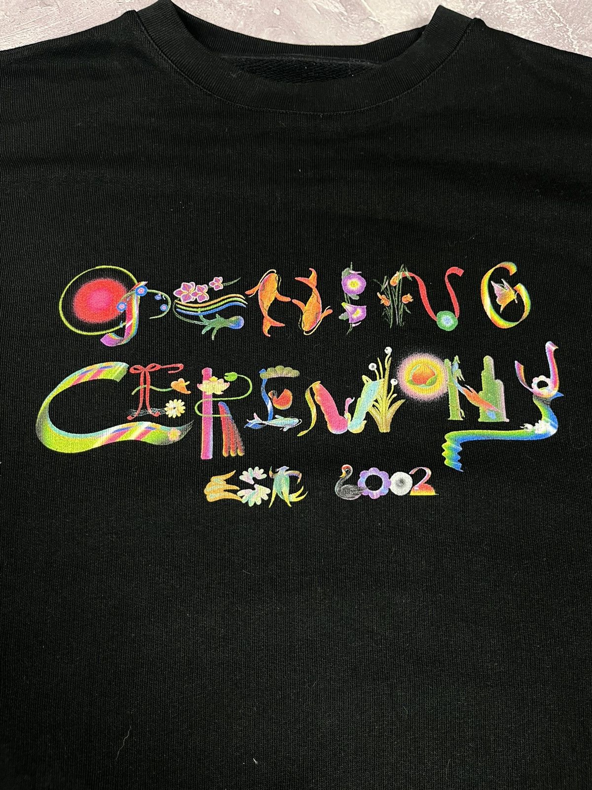 Opening Ceremony Opening Ceremony Big Logo Sweatshirt Black Size M Size US M / EU 48-50 / 2 - 5 Thumbnail
