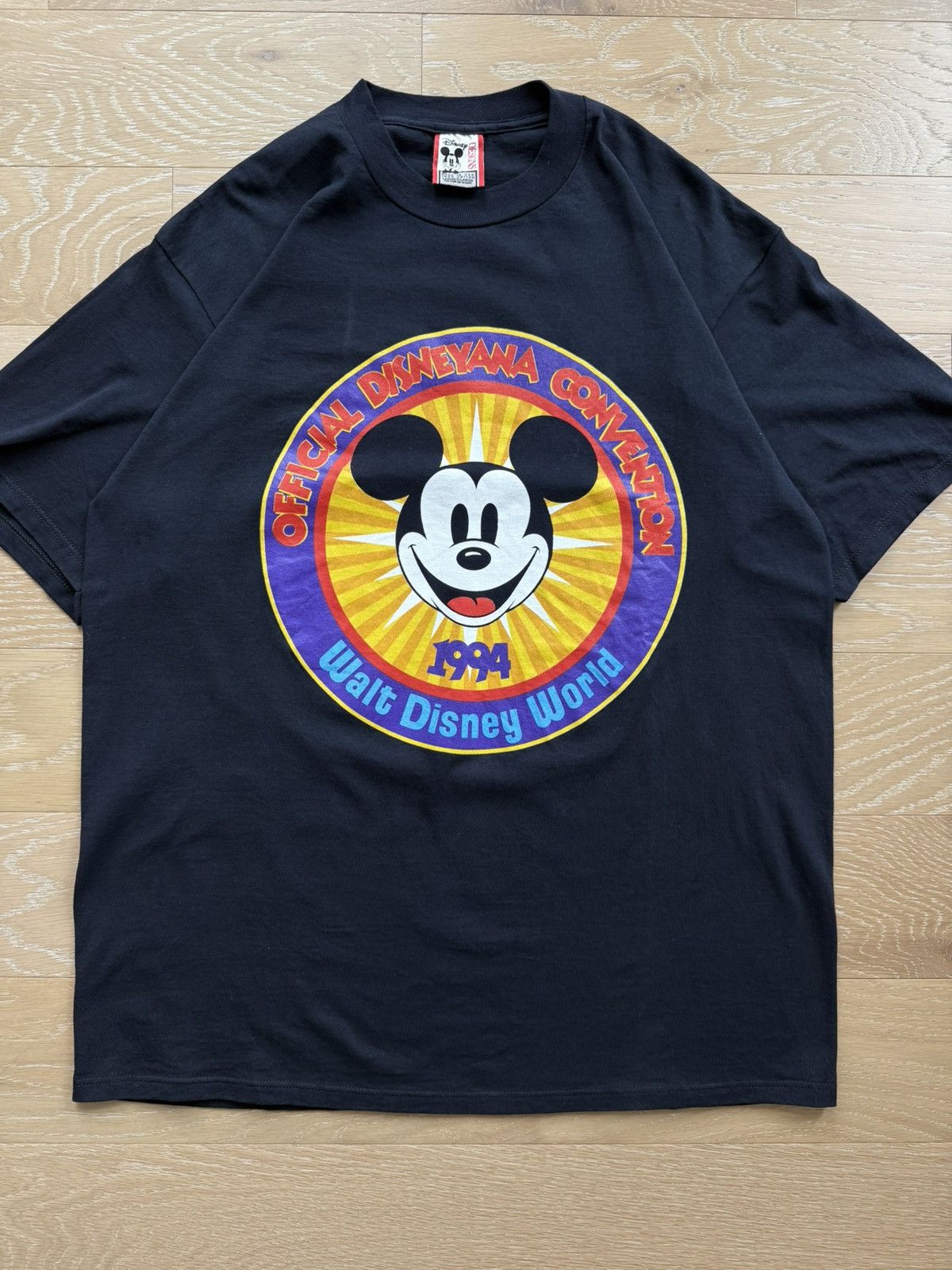 Disney Rare ‘94 Disneyana Convention Mickey Walt Disney World Shirt Size US XL / EU 56 / 4 - 1 Thumbnail