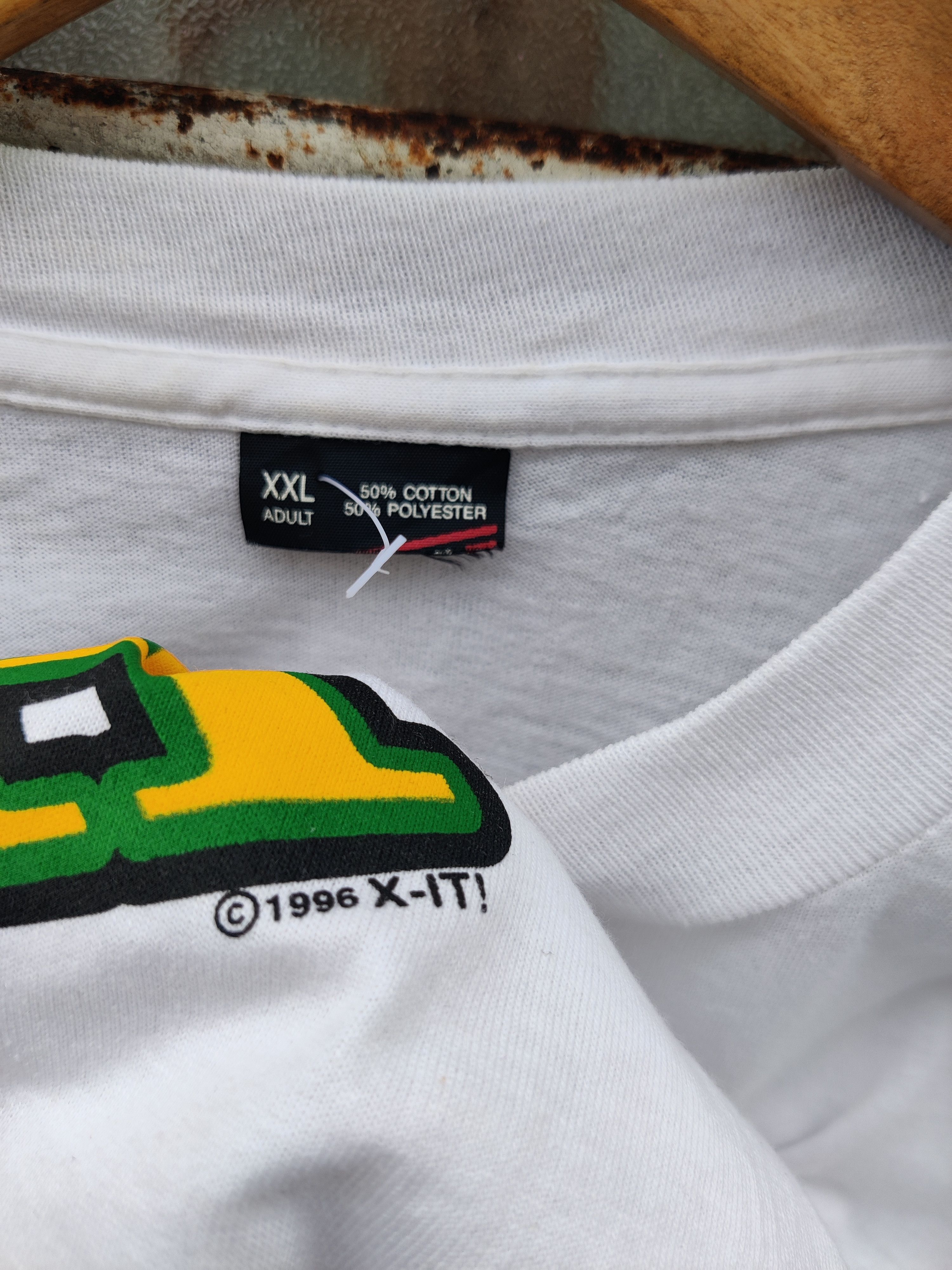 Vintage 🔥Best Offer🔥 Vintage 90's Drinking Irish Big Logo Shirt Size US XXL / EU 58 / 5 - 4 Thumbnail