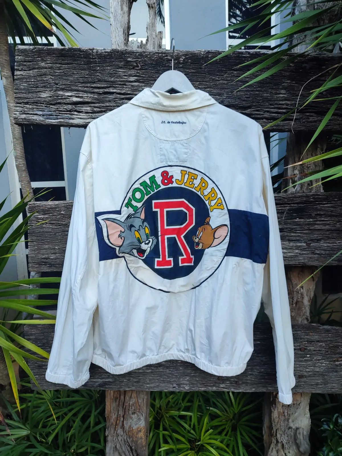 Jean Charles De Castelbajac Vintage JC de Castelbajac Tom & Jerry Graphic Windbreaker Size US M / EU 48-50 / 2 - 1 Thumbnail