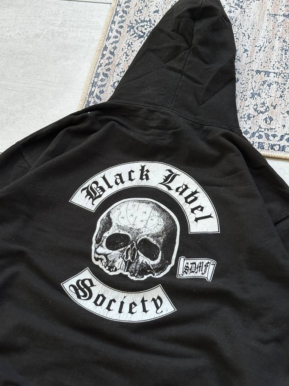 Vintage Black Label Society Rock Band Tour Hoodie Rare