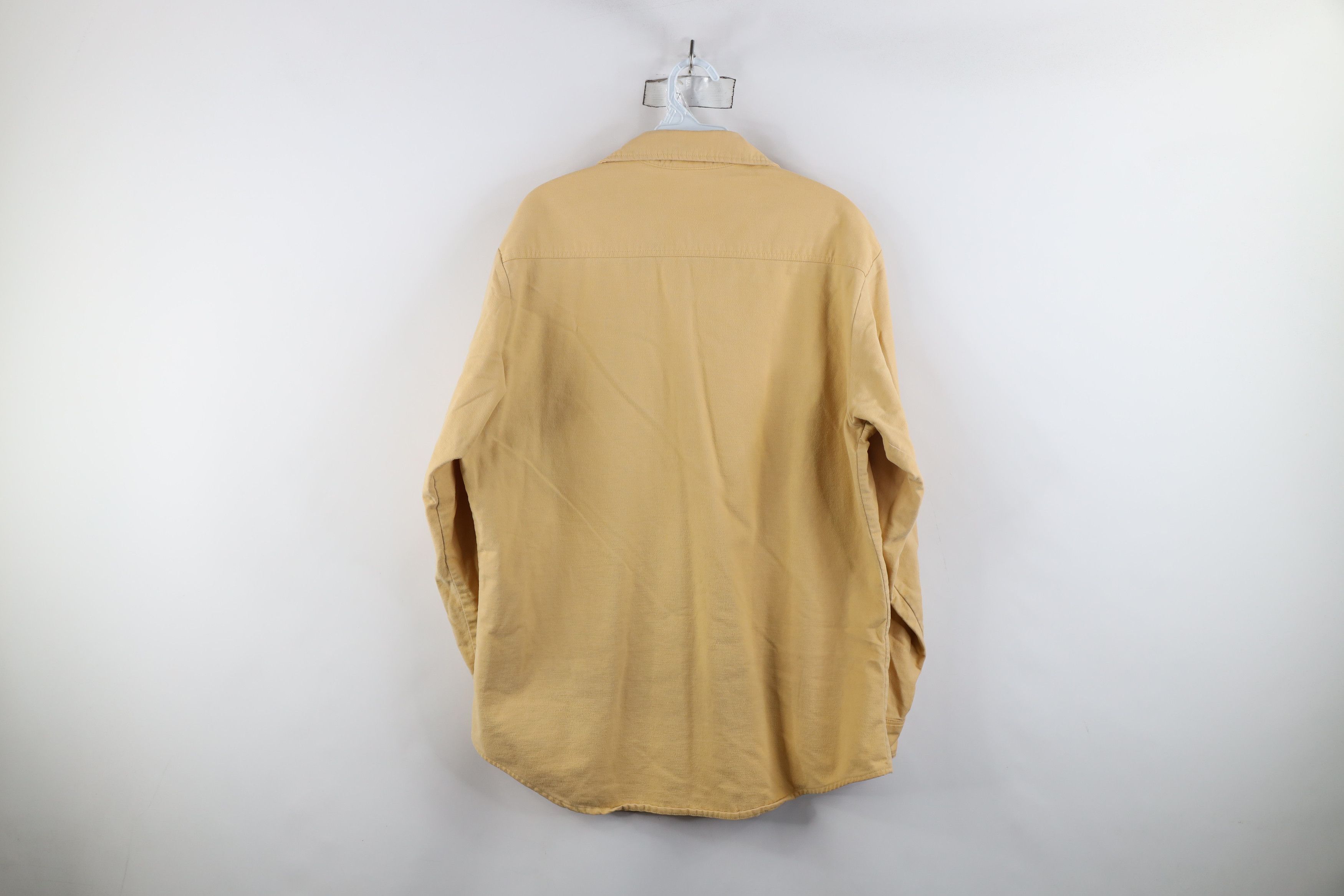 Vintage Vintage 70s Streetwear Chamois Cloth Button Shirt USA Size US L / EU 52-54 / 3 - 12 Thumbnail