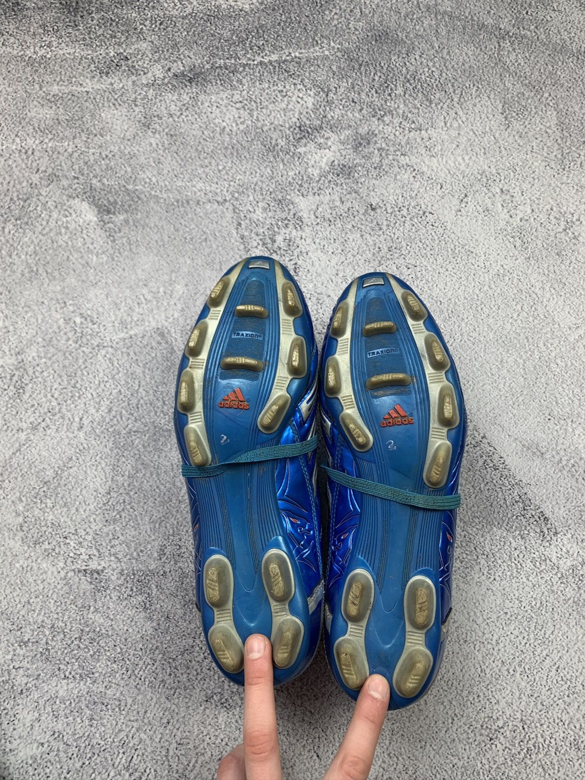 Adidas Adidas Predator Absolute Blue Metallic FG Boots Size 43 Size US 9.5 / EU 42-43 - 4 Thumbnail