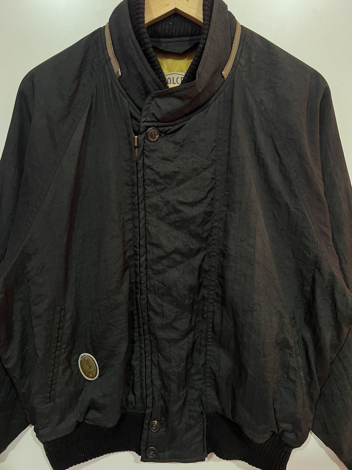 Italia Independent 🔥 UNCLE DOLCE VINTAGE BOMBER NYLON JACKET Size US L / EU 52-54 / 3 - 4 Thumbnail