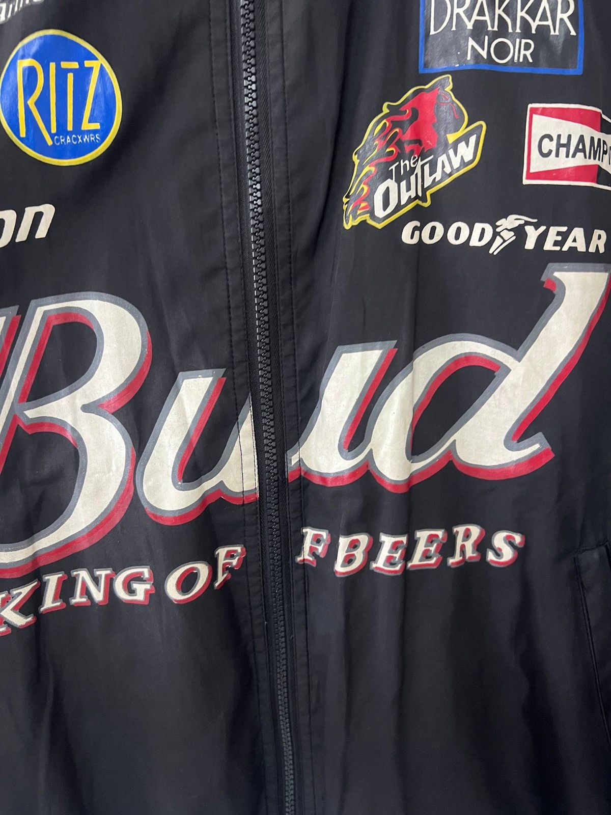 Other Vintage Bud King of Beers Nascar Racing Jacket Full Zip XL Size US XL / EU 56 / 4 - 9 Thumbnail