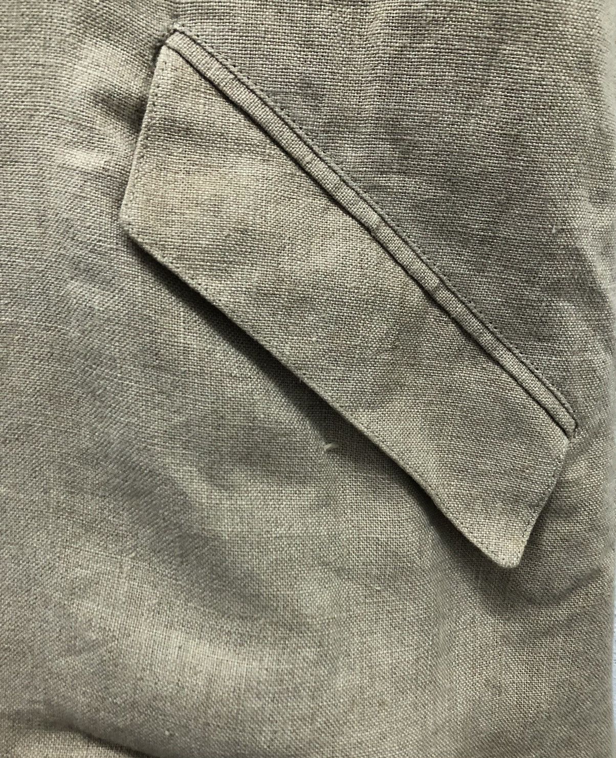 Issey Miyake × Japanese Brand × Vintage Vintage Issey Miyake Linen Blazer Size M / US 6-8 / IT 42-44 - 4 Thumbnail