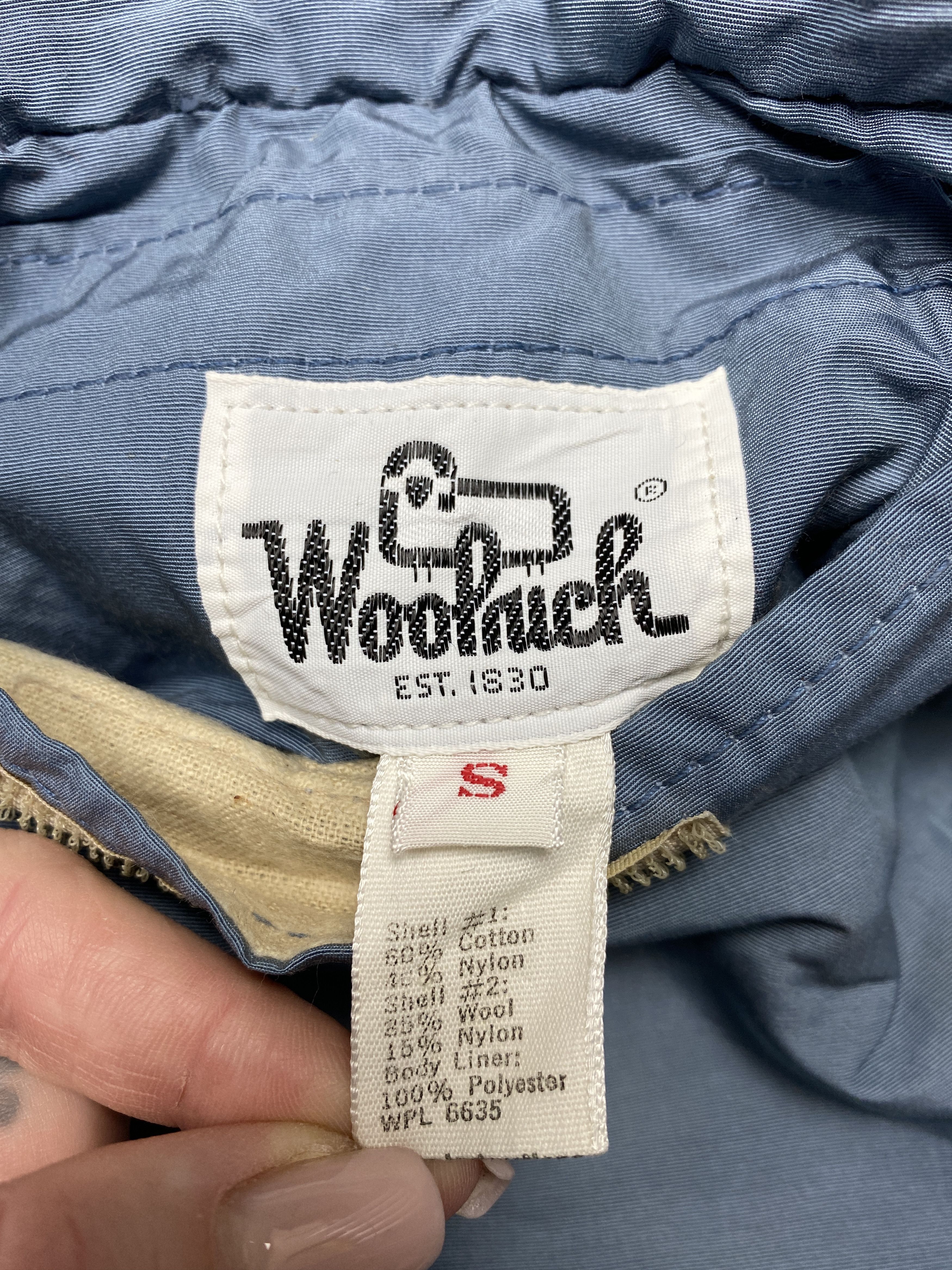 Vintage × Woolrich Woolen Mills Woolrich Vintage Tweed Wool + Nylon Revesible Vest Size US S / EU 44-46 / 1 - 7 Thumbnail