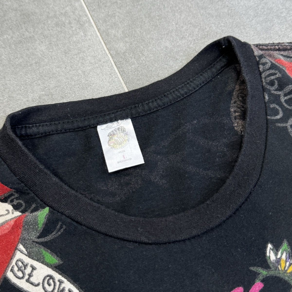 Ed Hardy Ed Hardy by Christian Audigier Skulls Tattoo Swag T-Shirt Size L / US 10 / IT 46 - 12 Thumbnail