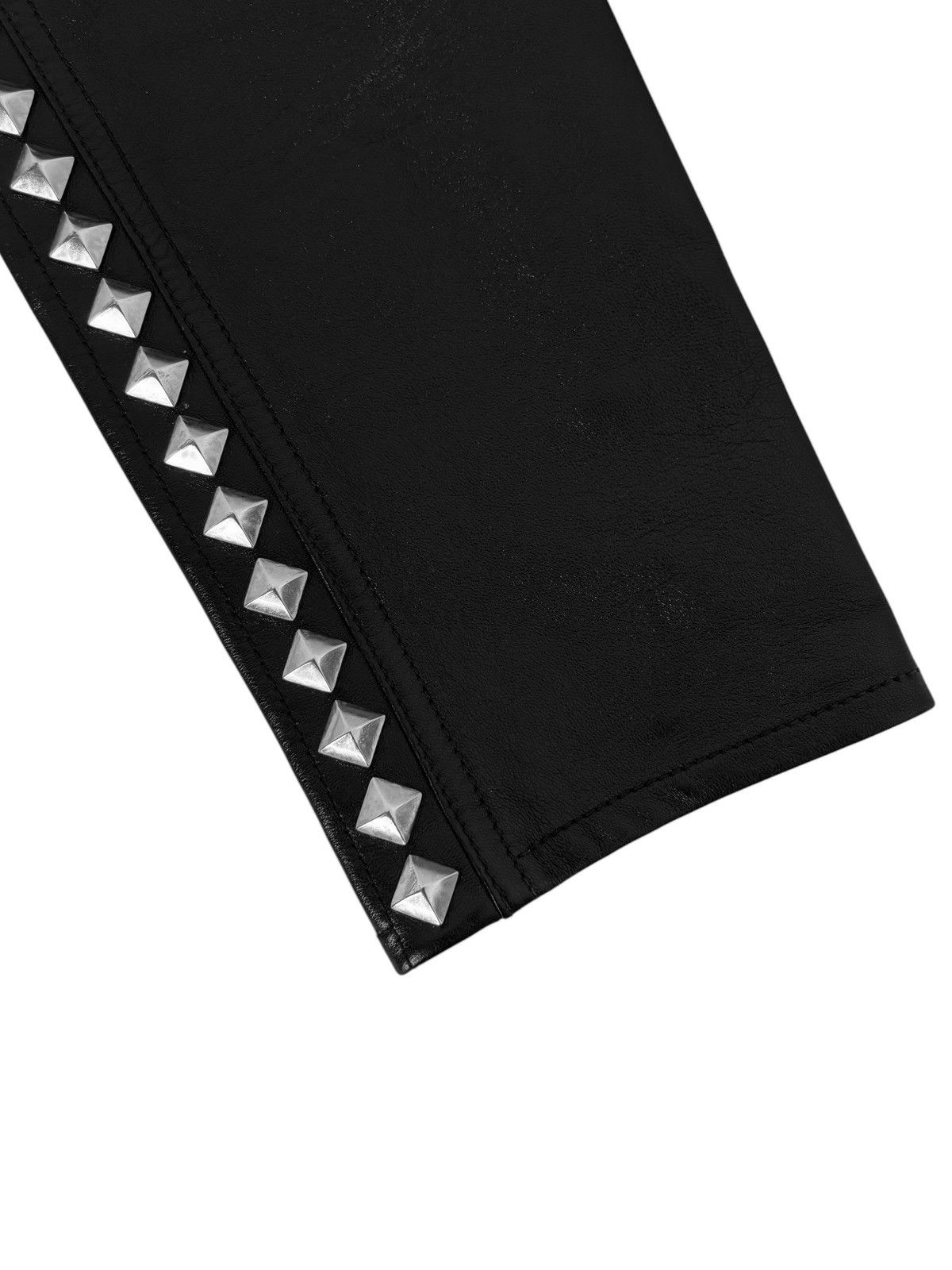 Celine × Hedi Slimane SS19/SS21 Studded Leather Pants (2019/2021, Stud) Size US 30 / EU 46 - 6 Thumbnail