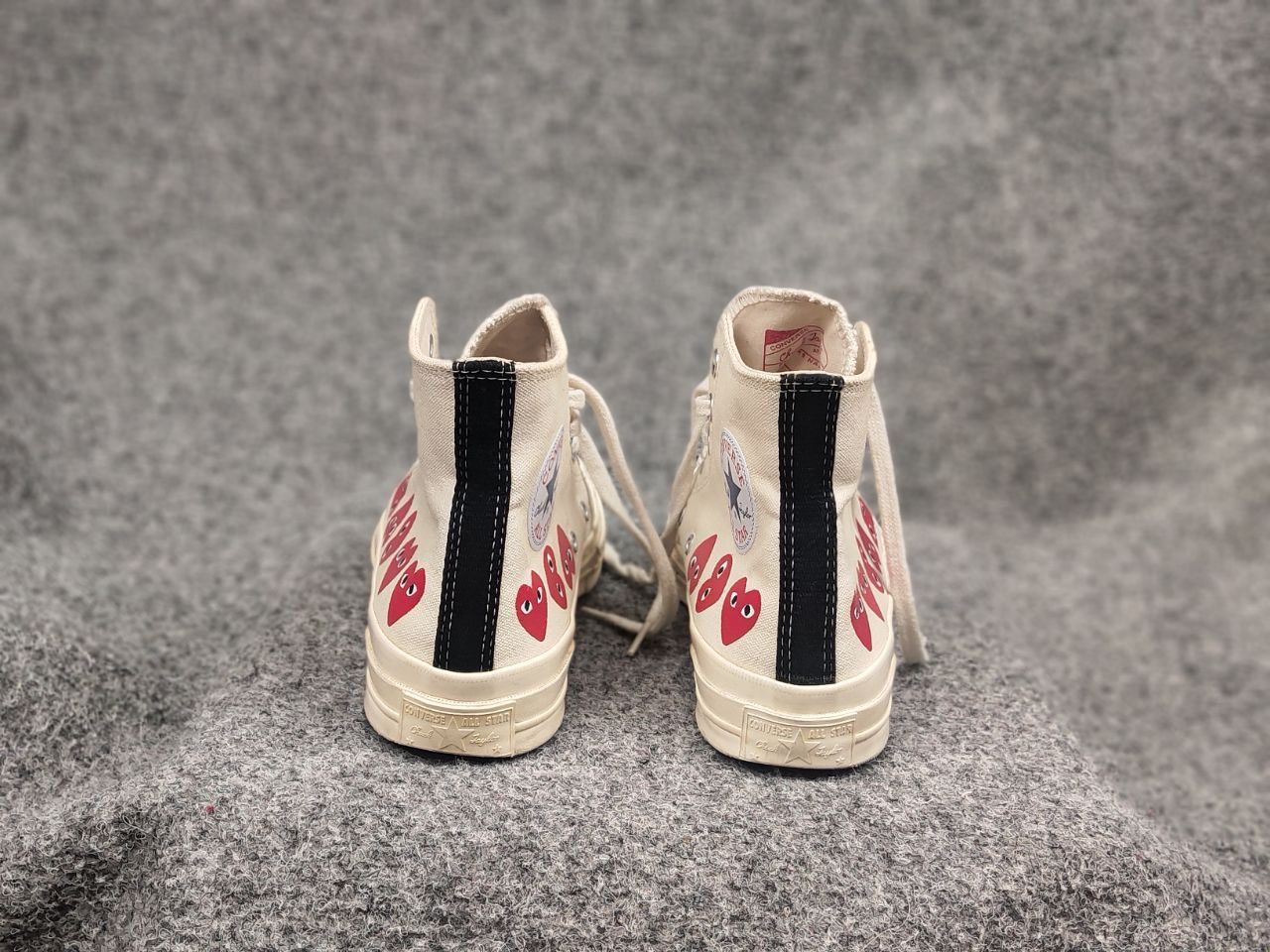 Comme des Garcons PLAY Comme de garcon play converse All Star High Top Sneakers Size US 6 / EU 39 - 12 Thumbnail