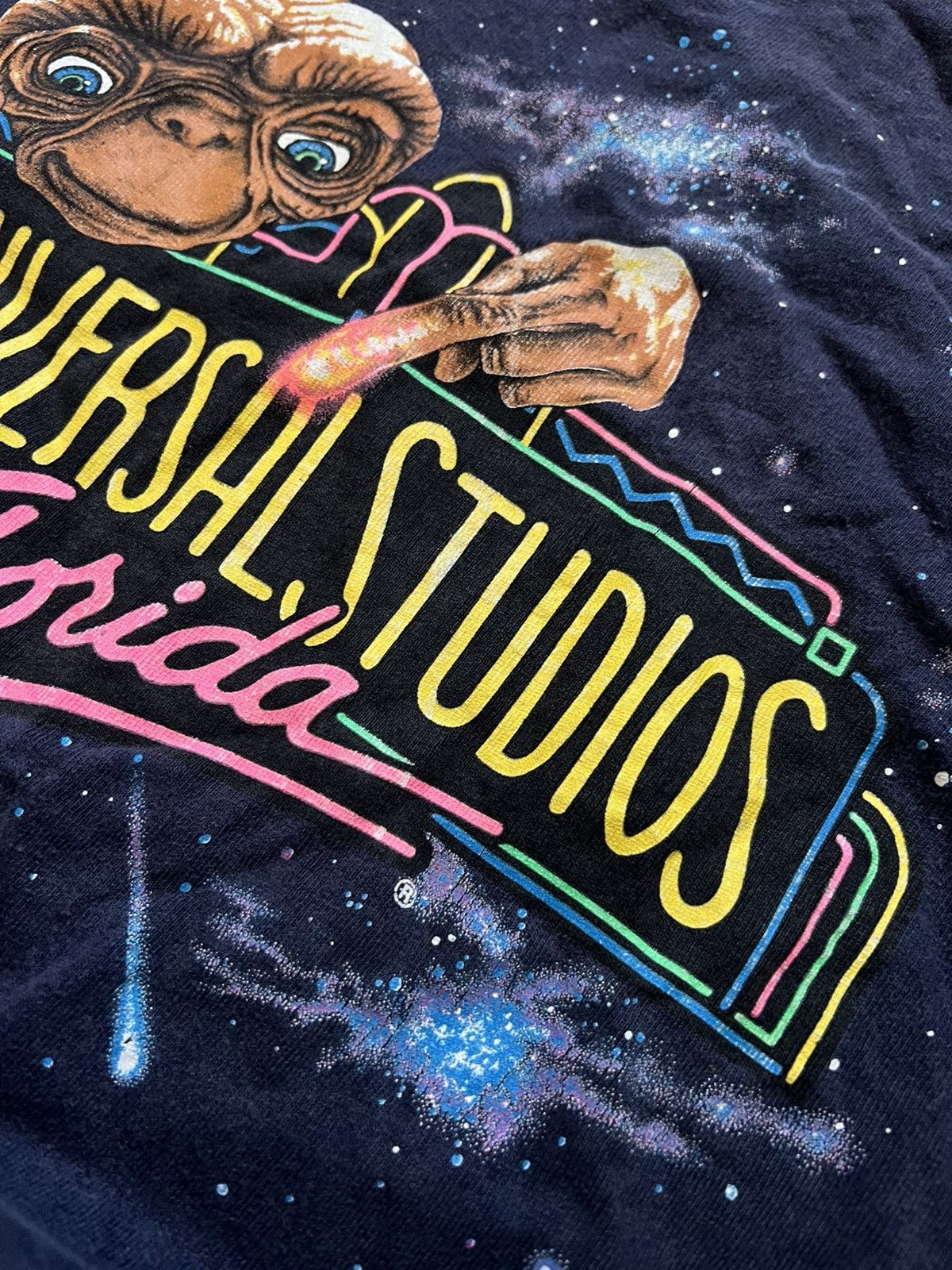 Universal Studios Vintage 80s Universal Studios Florida ET Shirt Men’s Size XL Size US XL / EU 56 / 4 - 4 Thumbnail