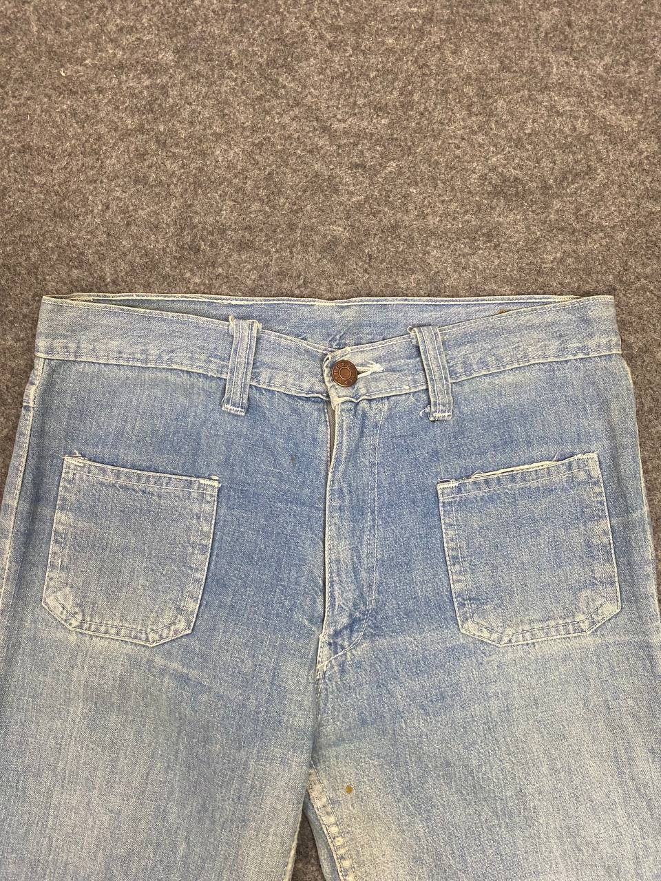 Japanese Brand vintage japanese brand bootcut flare denim nice design Size US 29 - 5 Thumbnail