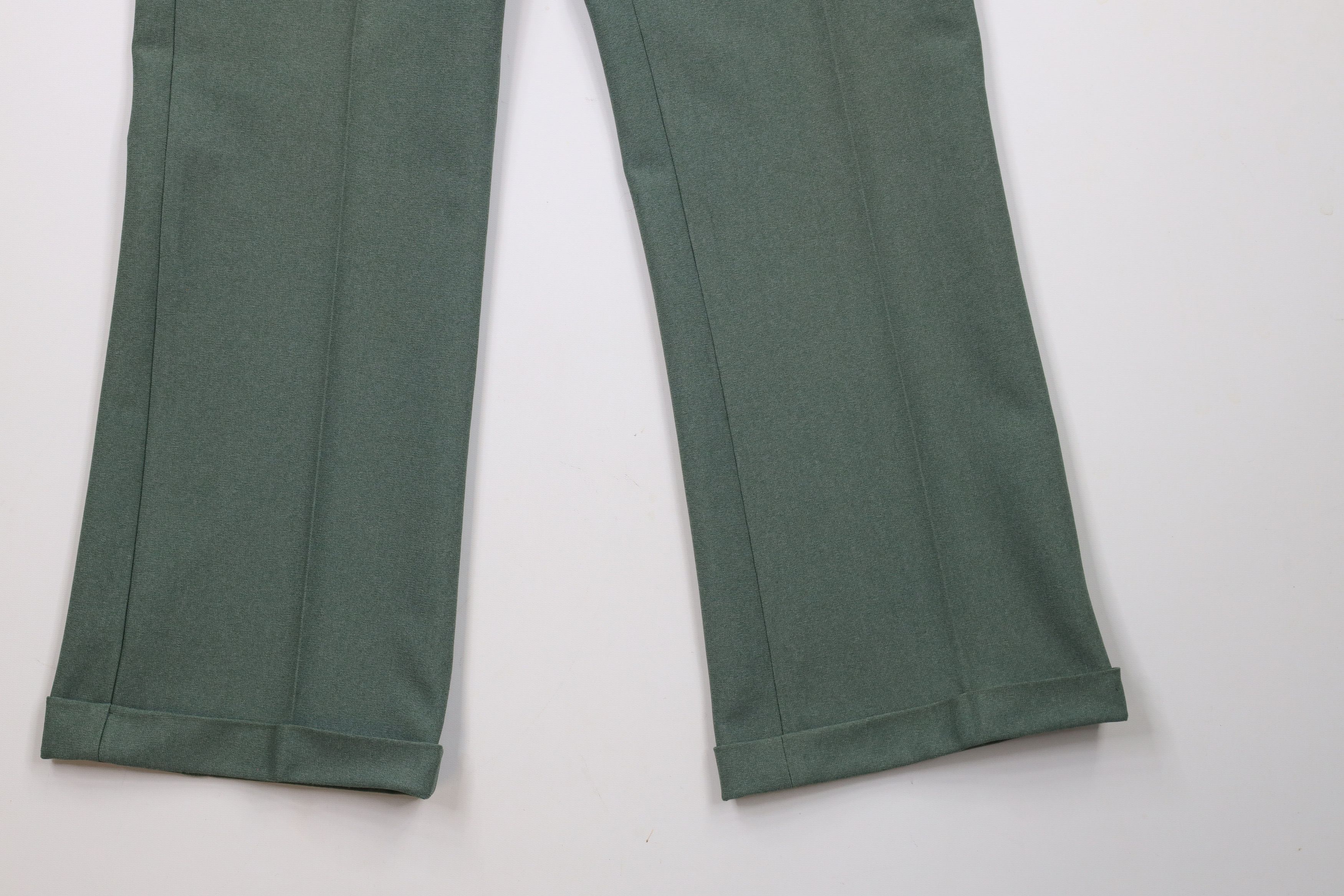 Vintage Vintage 70s Streetwear Cuffed Bell Bottoms Chino Pants US Size US 36 / EU 52 - 4 Thumbnail