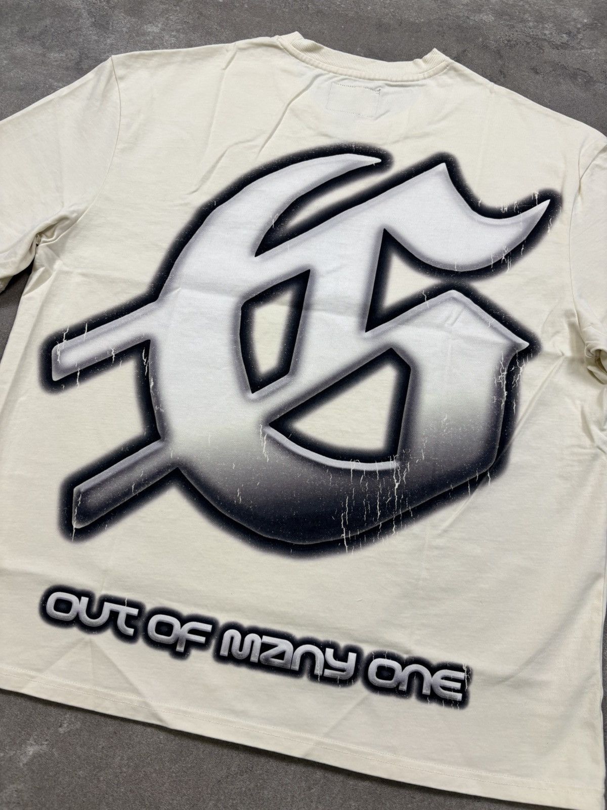 Godspeed Godspeed Sunken Liberty Tee, Bone Size US XL / EU 56 / 4 - 7 Thumbnail